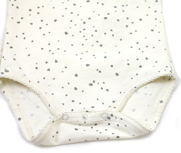 Florence Dot Long Sleeve Bodysuit - 2 Pack (2 Colors)