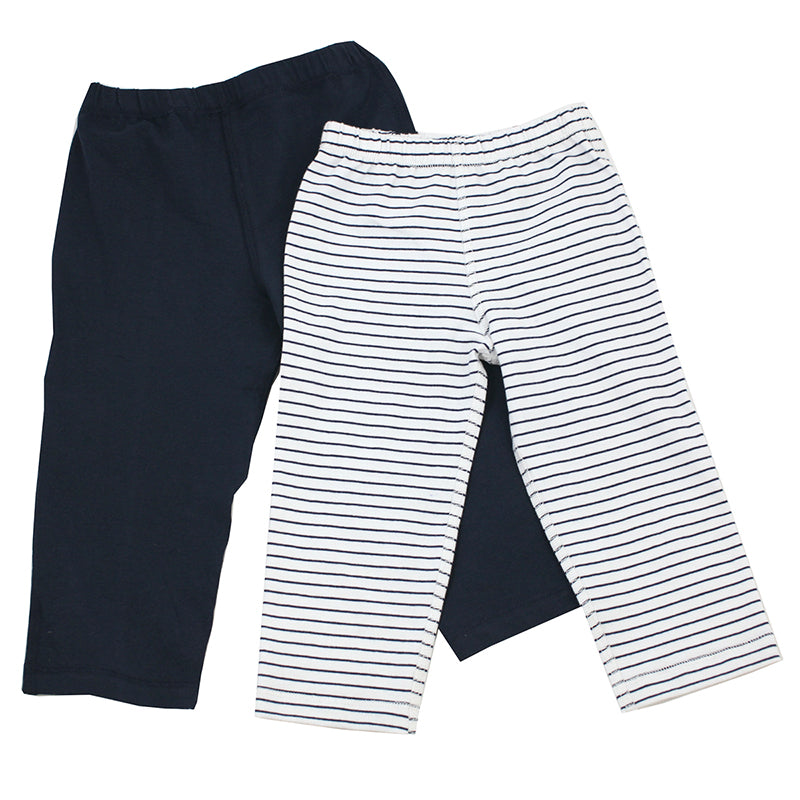 Venice Baby Legging Pants - 2 Pack (2 Colors) Organic Cotton