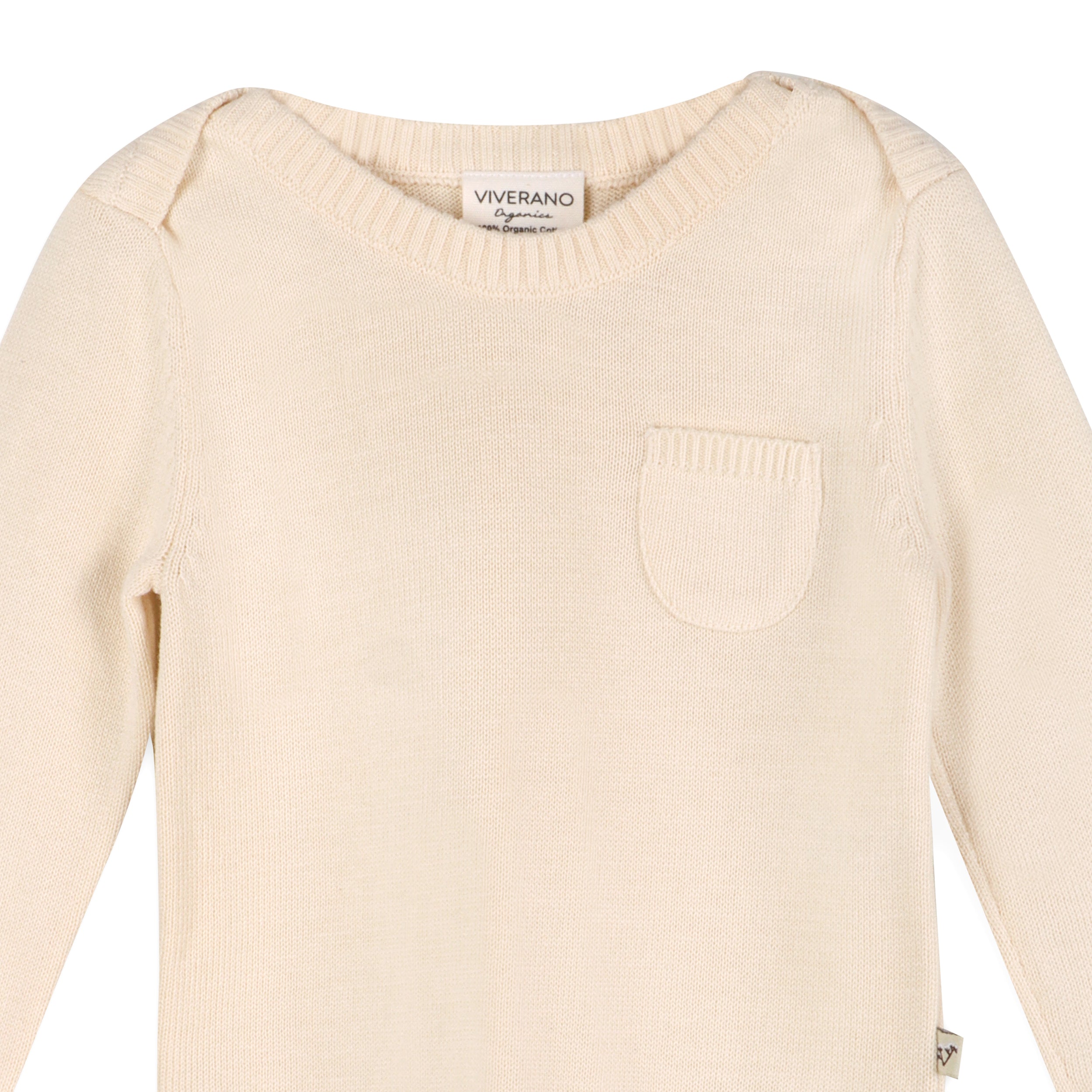 Milan Knit Full Sleeve Baby Romper Bodysuit (2 Colors)