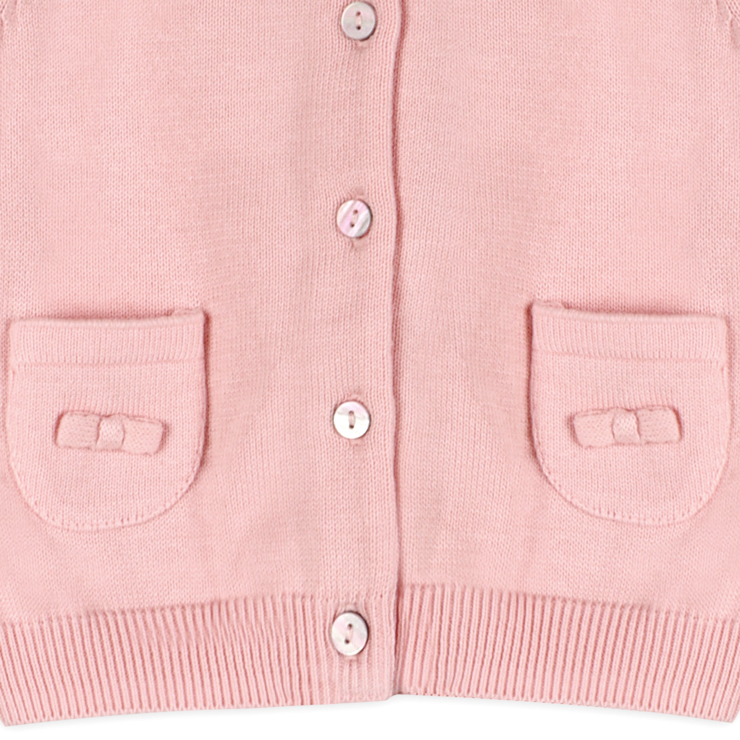 Milan Pastel Button Cardigan Sweater Knit (Organic Cotton)- 5 Colors