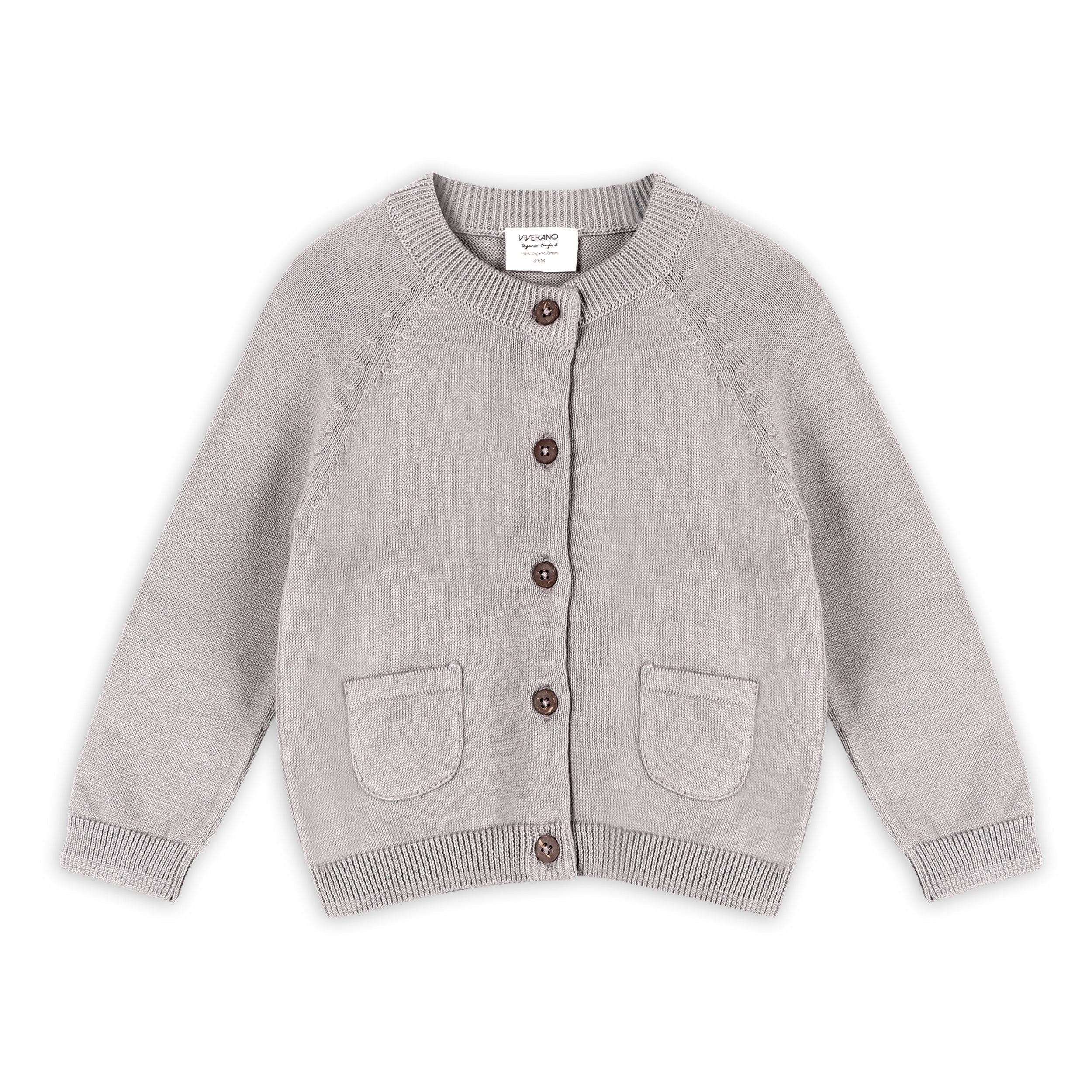 Milan Pastel Button Cardigan Sweater Knit (Organic Cotton)- 5 Colors