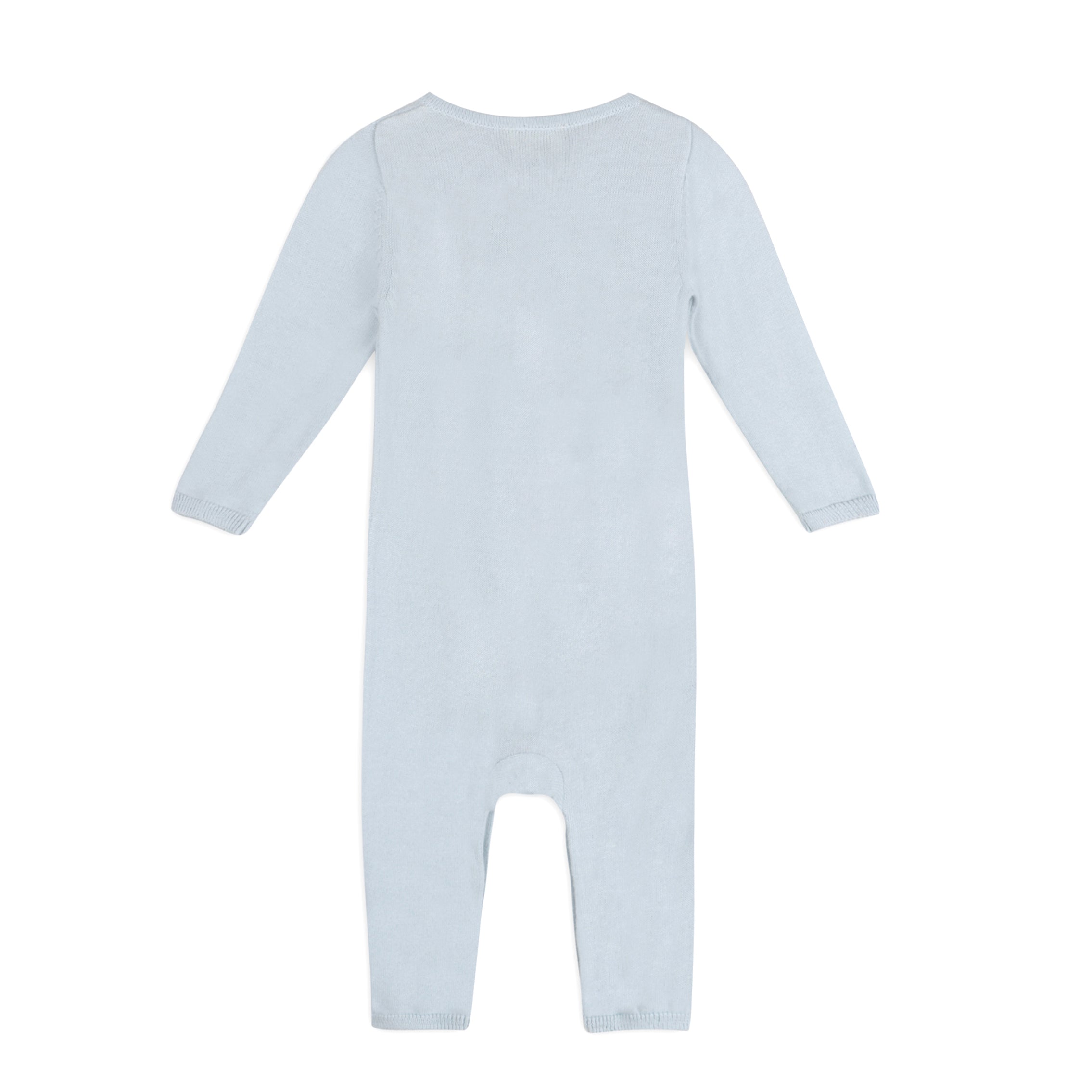Milan Knit Kangaroo Pocket Baby Jumpsuit Coverall (3 Colors)