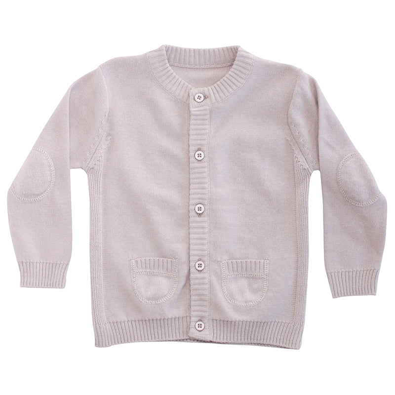 Milan Pastel Button Cardigan Sweater Knit (Organic Cotton)- 5 Colors