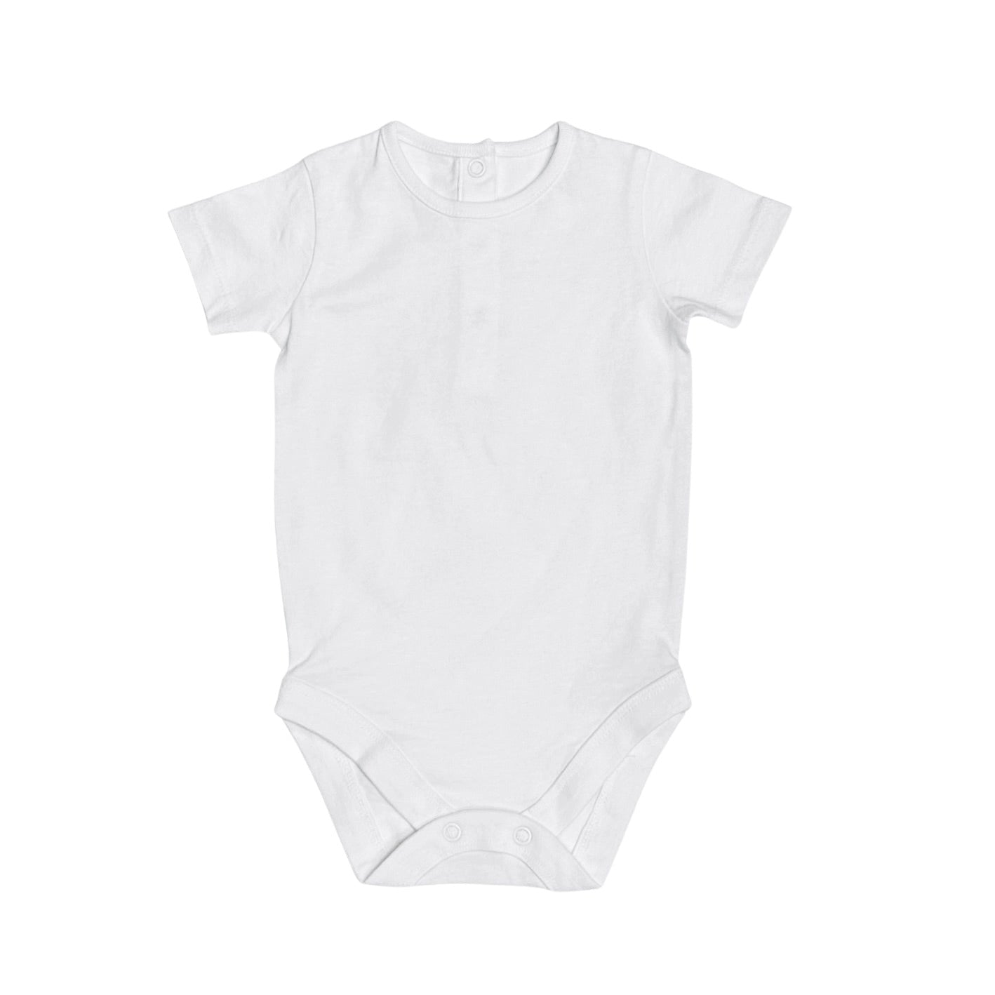Basic Short Sleeve Baby Bodysuit Onesie  (Organic Cotton)