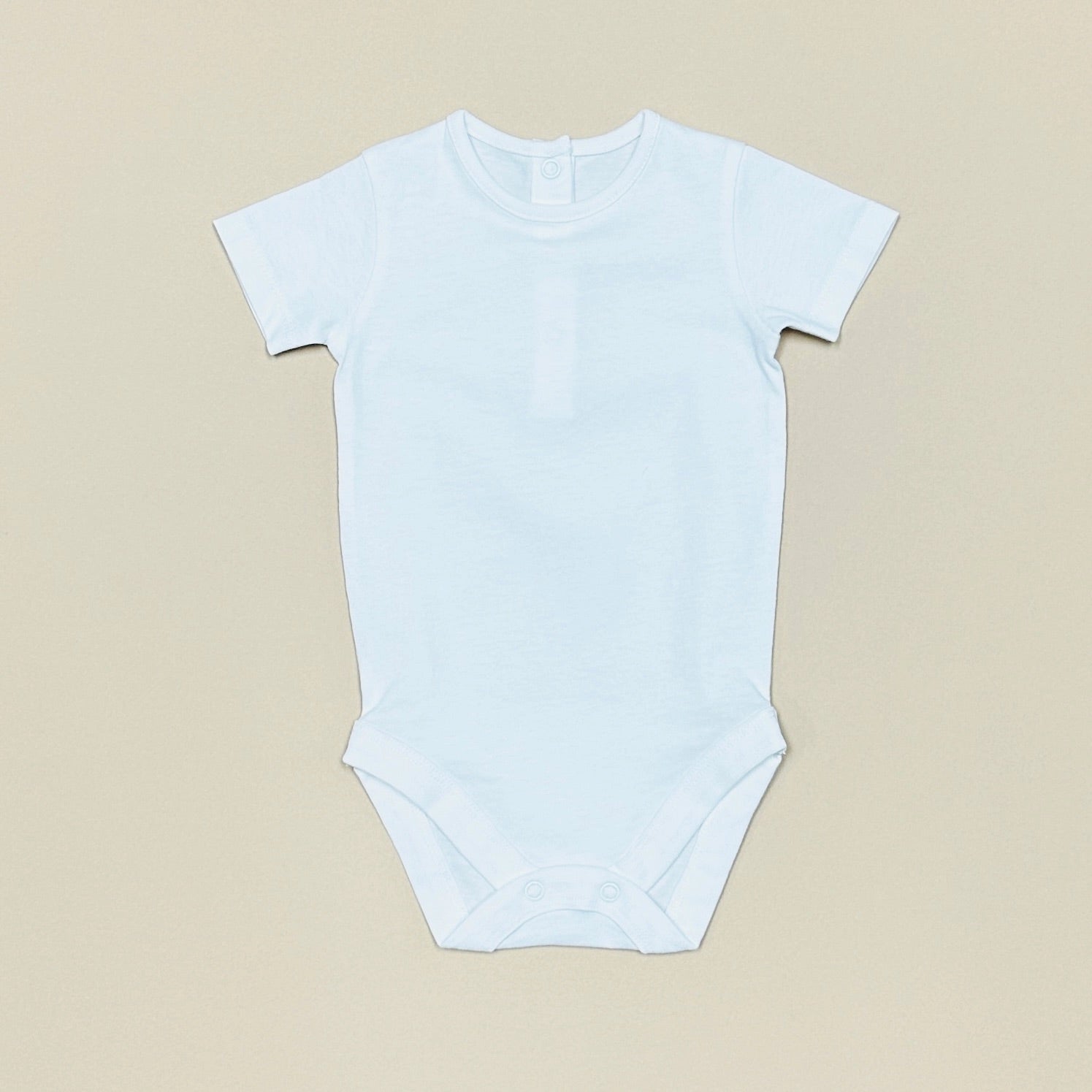 Basic Short Sleeve Baby Bodysuit Onesie  (Organic Cotton)