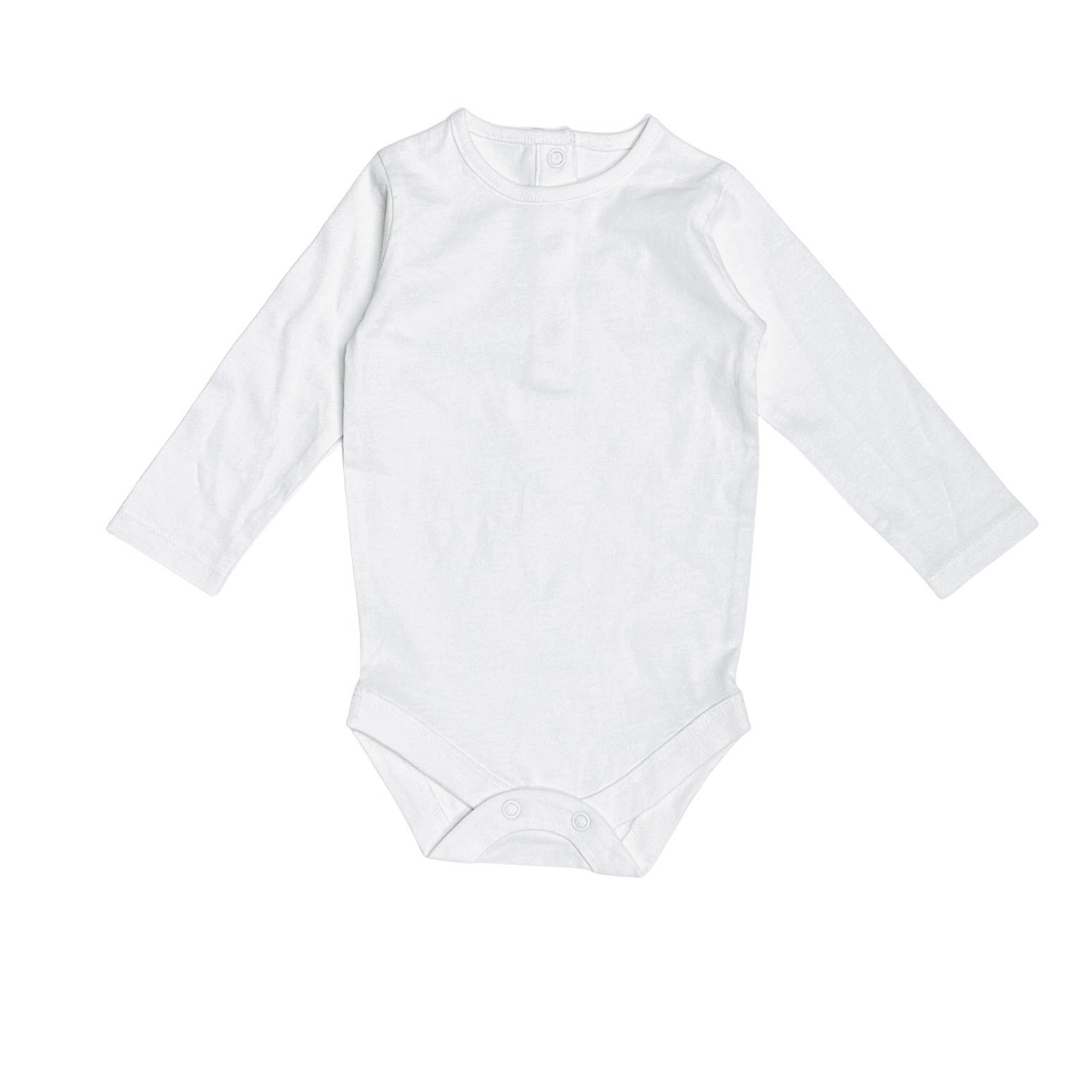 Basic Long Sleeve Baby Bodysuit (Organic Cotton)
