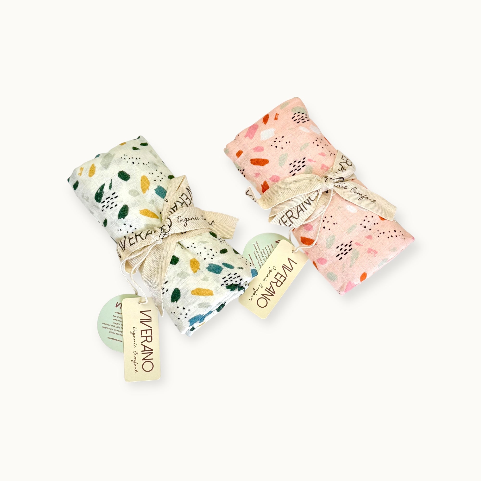 Florence Bloom Baby Swaddle Blanket (Organic Muslin)