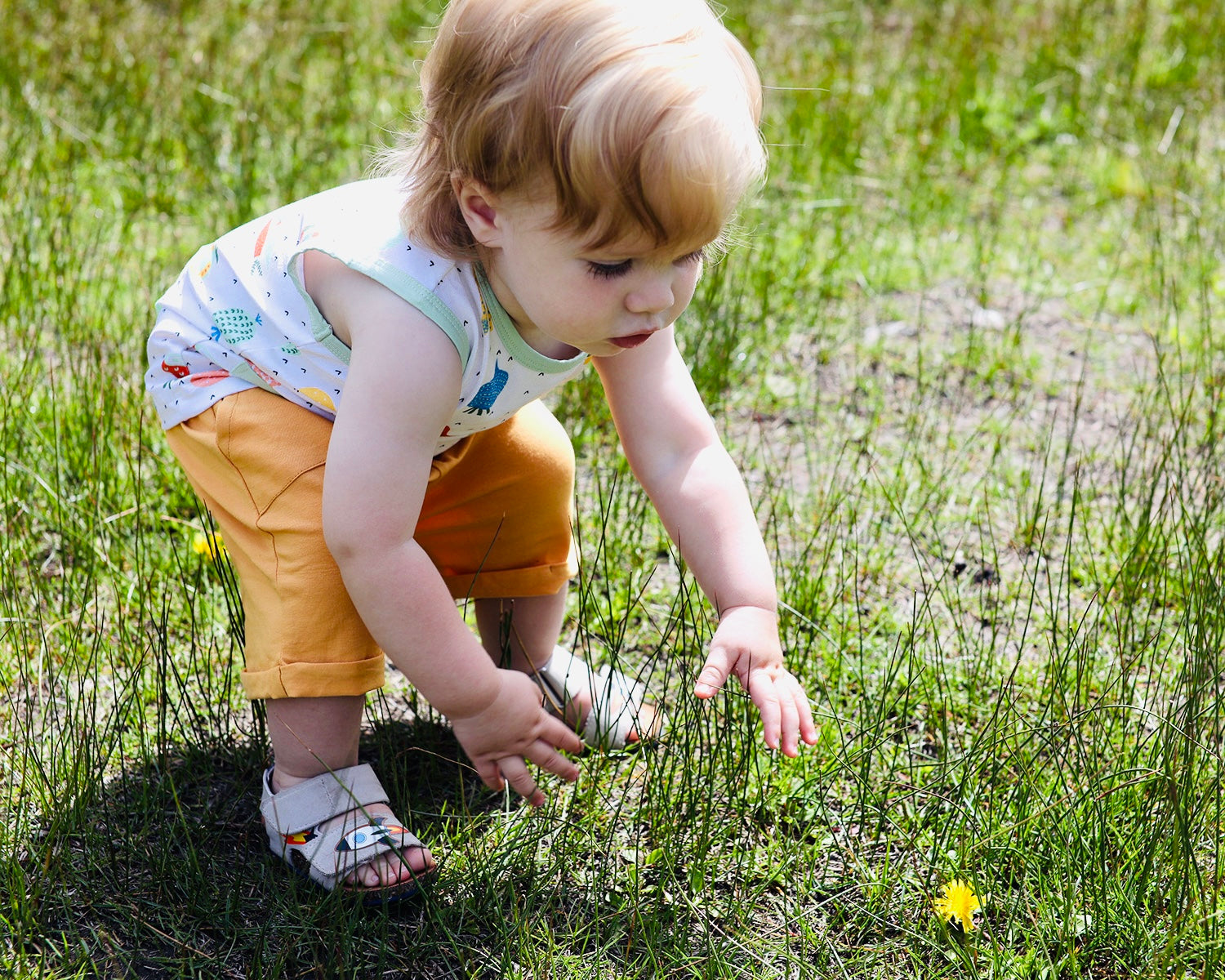 Veggie Salad Sleeveless Tee + Shorts Set (Organic Jersey)