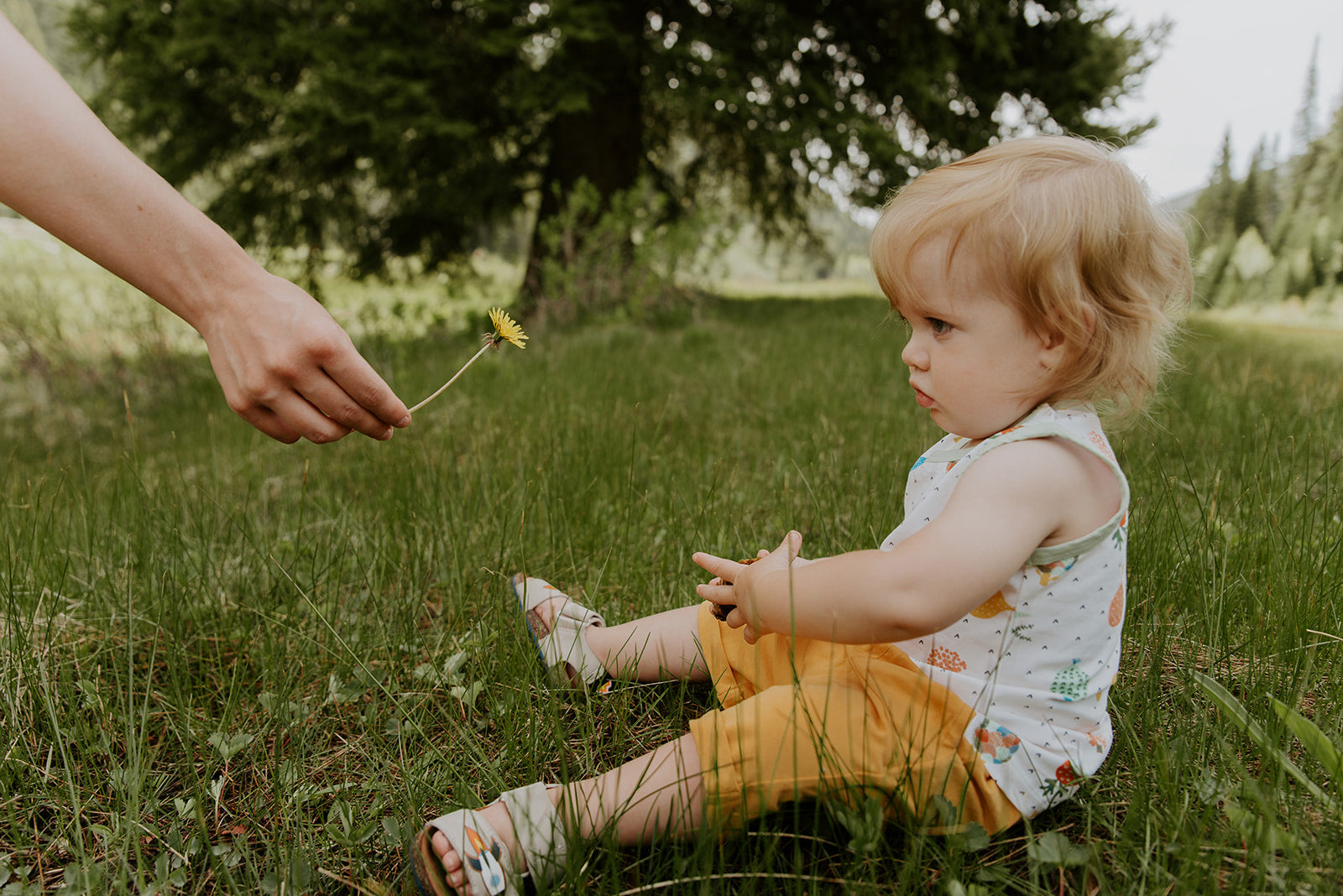 Veggie Salad Sleeveless Tee + Shorts Set (Organic Jersey)