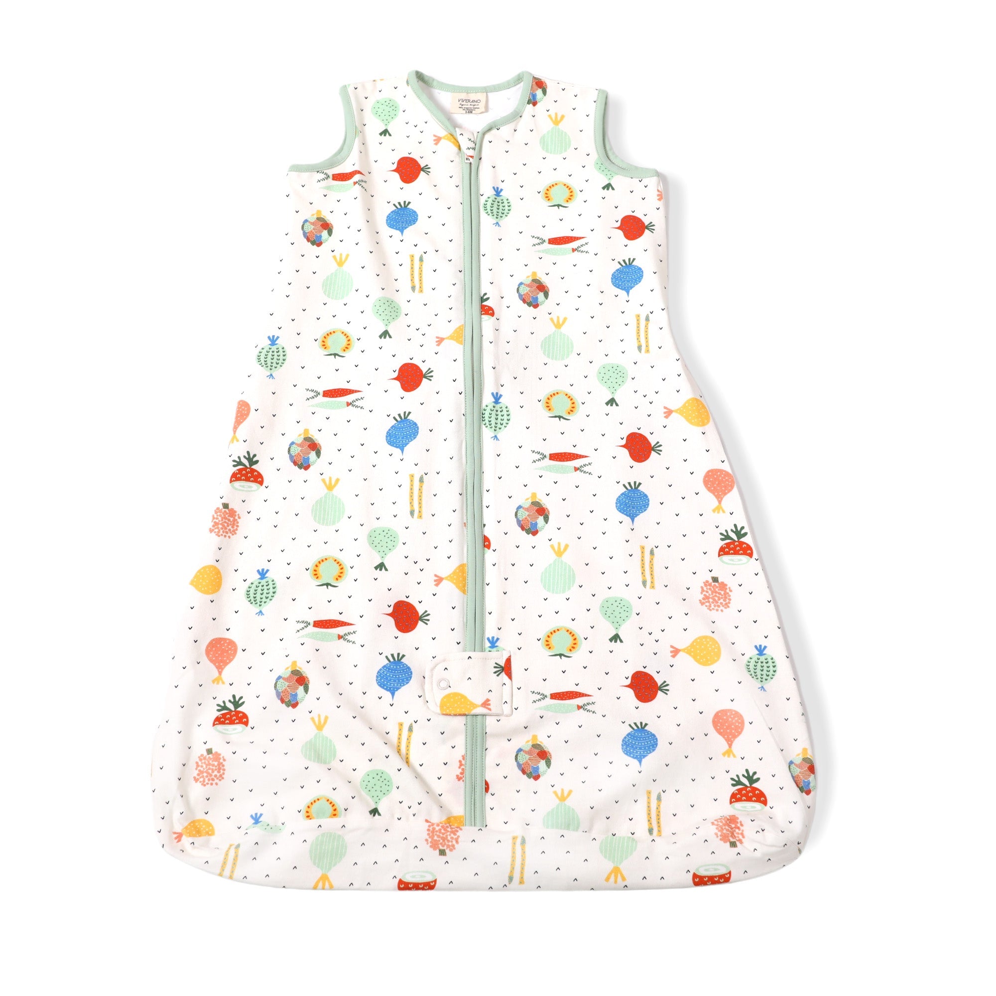 Veggie Salad Sleep Sack & Wearable Blanket (Organic Cotton)