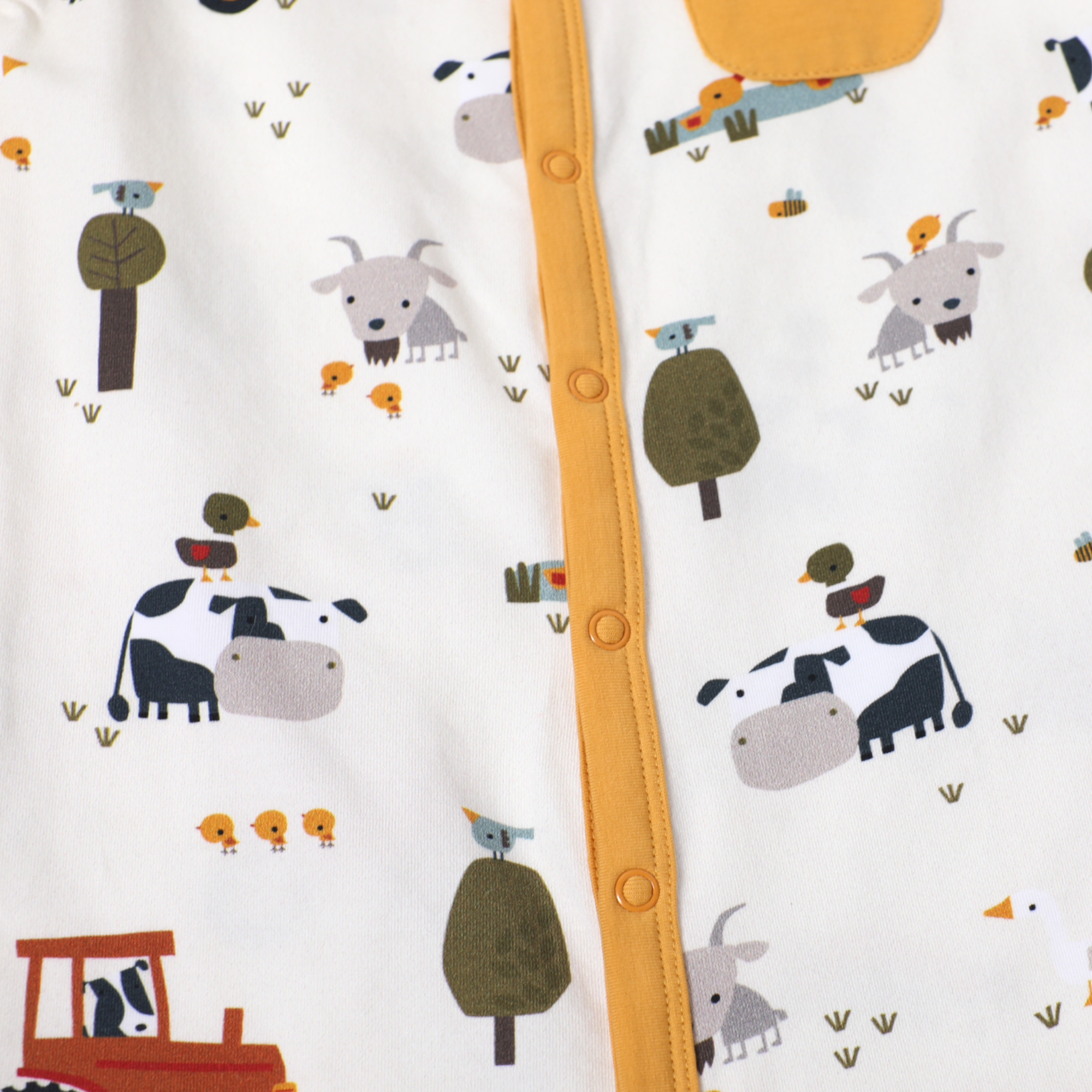 Farm Baby Short Romper (Organic Cotton)