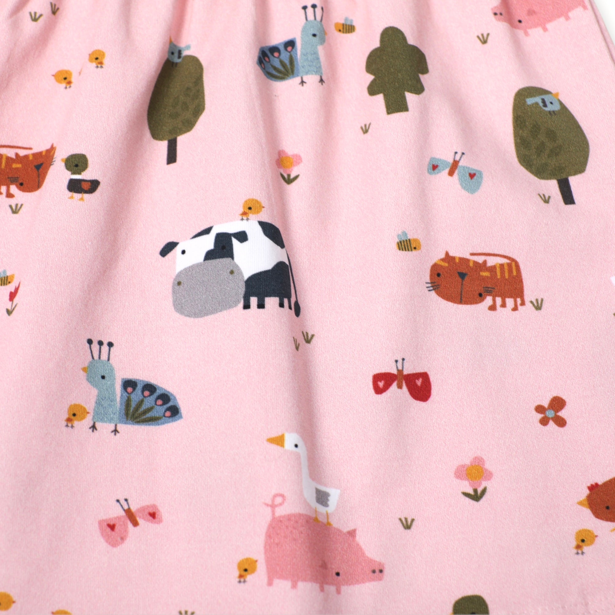 Chick Chick Farm Ruffle Dress + Bloomer SET (Organic Cotton)