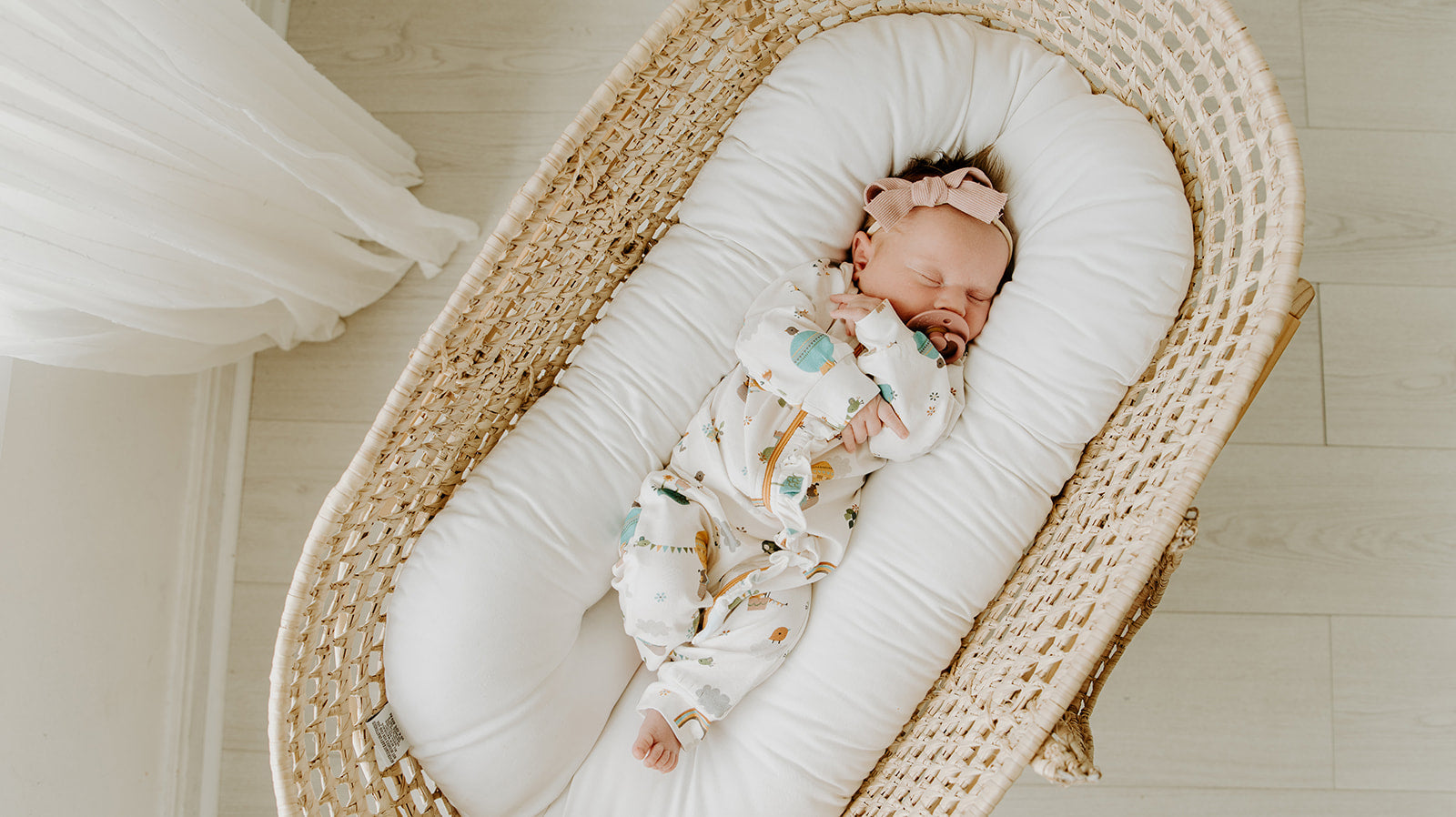 Fly Away Balloon Ruffle Zipper Jumpsuit (Organic Cotton)