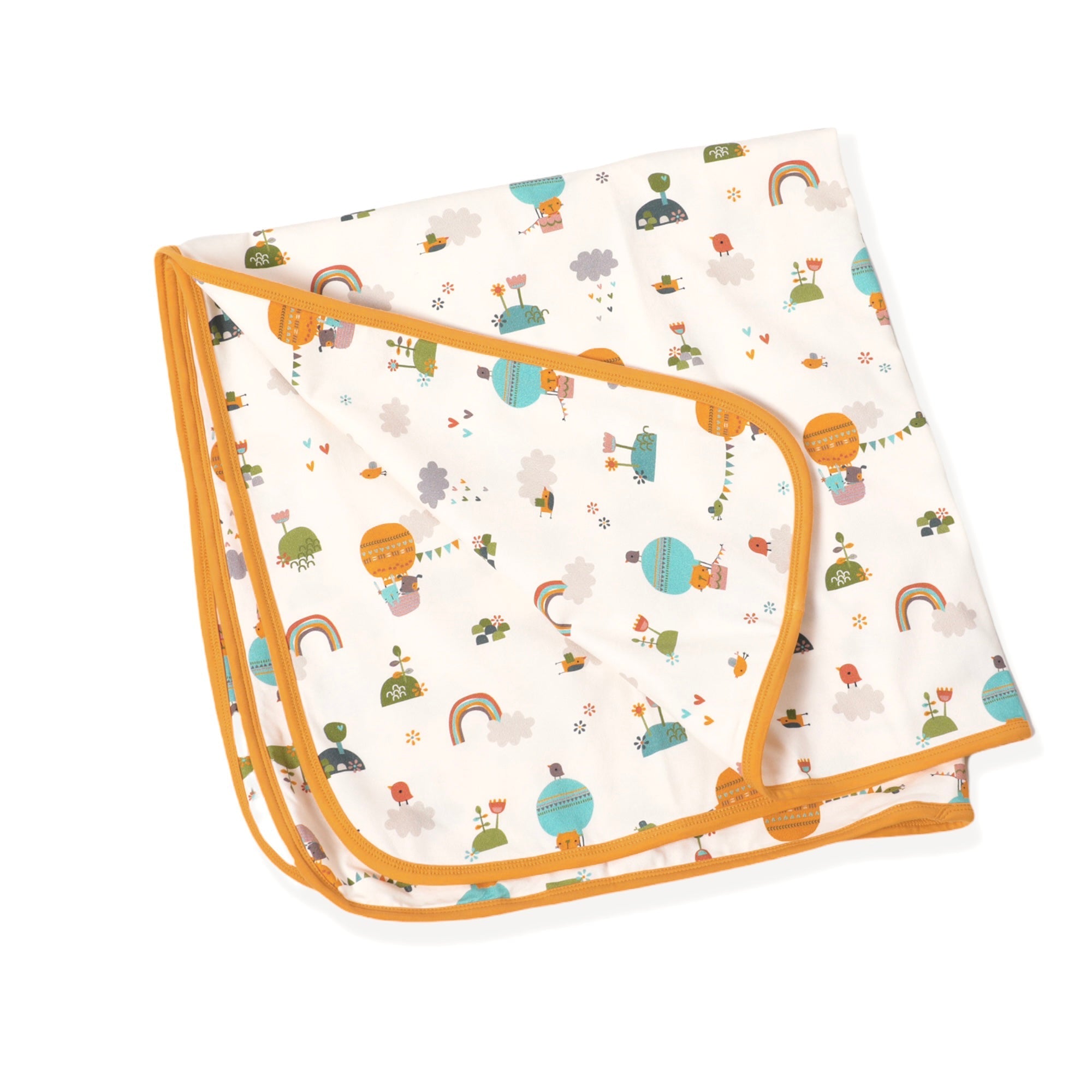 Fly Away Balloon Reversible Blanket