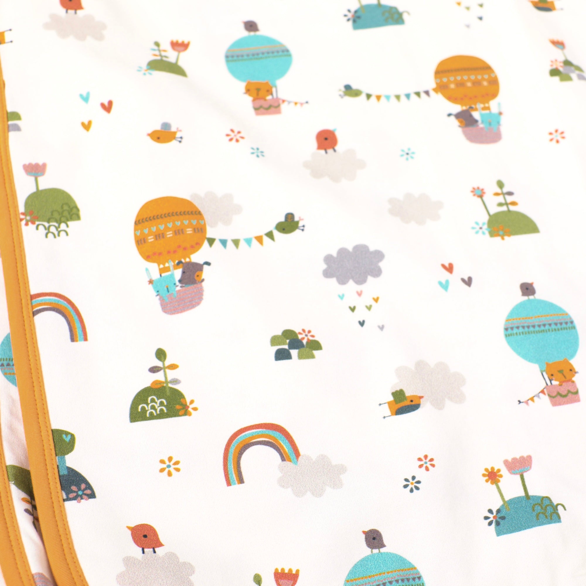 Fly Away Balloon Reversible Blanket