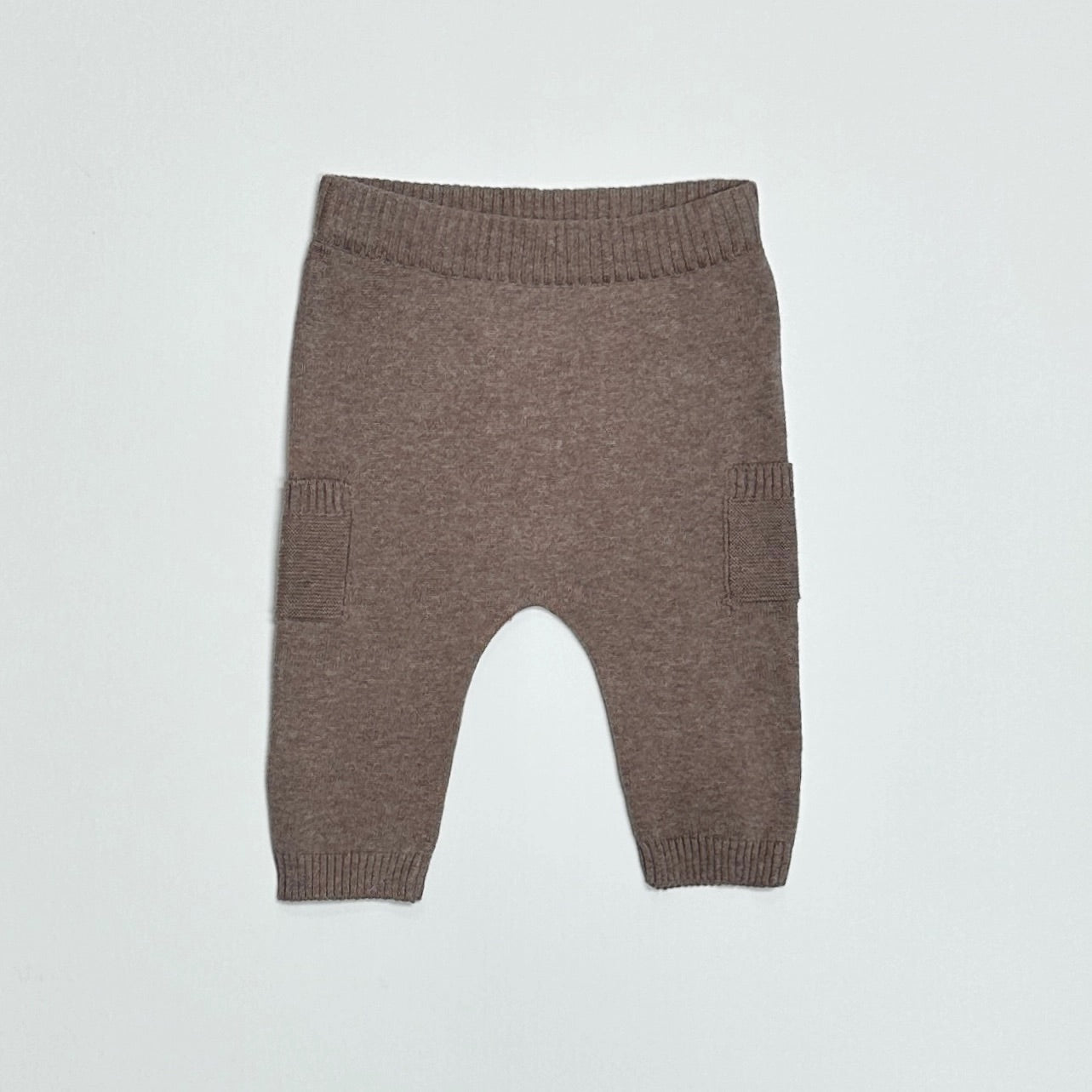 Baby Side Pocket Sweater Knit Pants - Organic(3 Colors)
