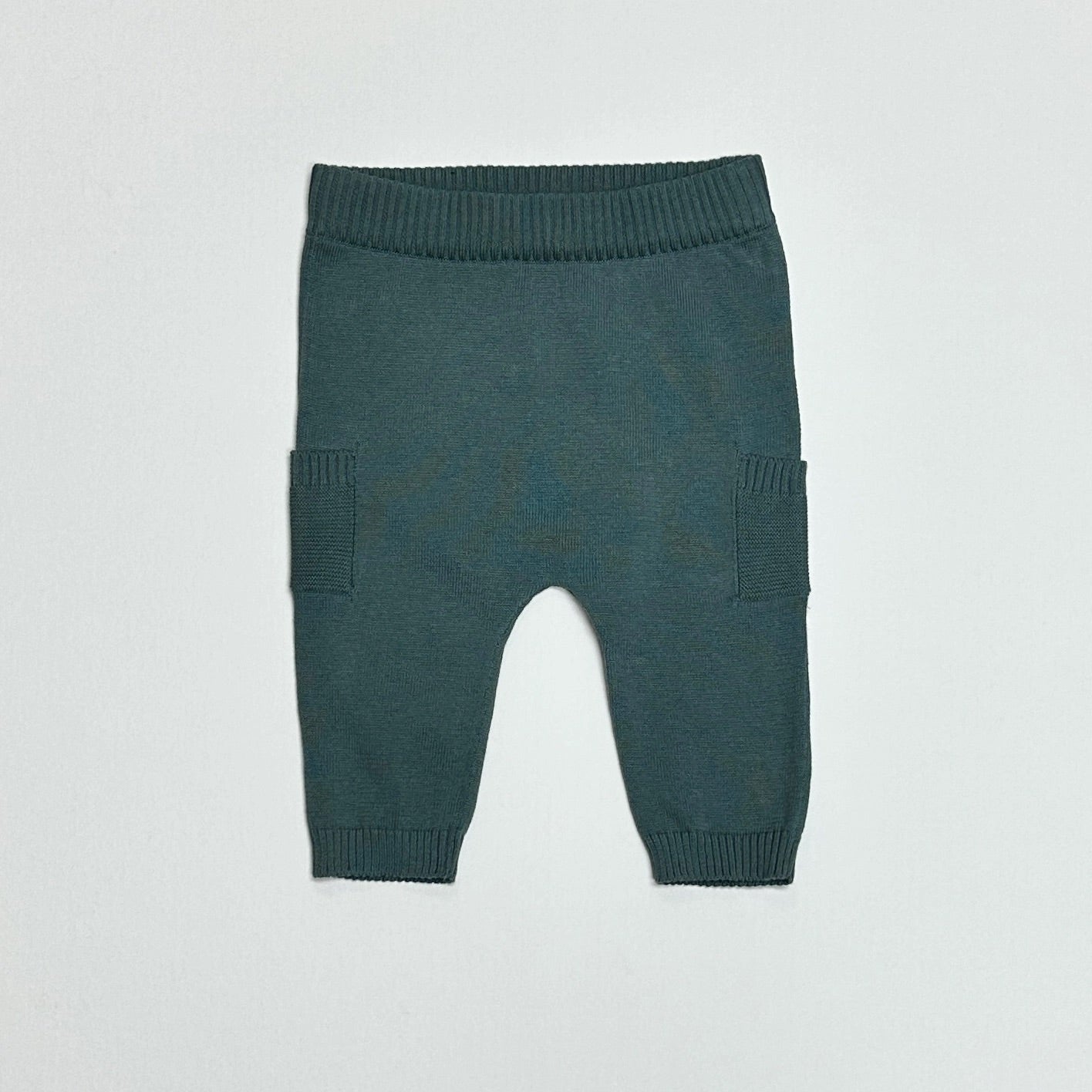 Baby Side Pocket Sweater Knit Pants - Organic(3 Colors)