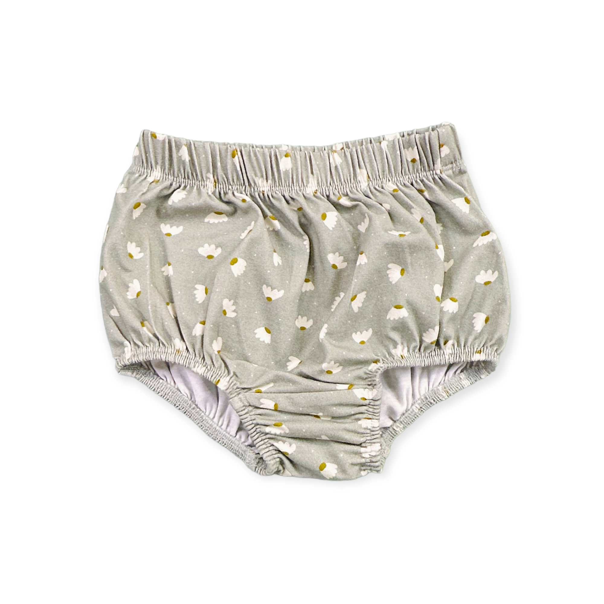 Floral Ruffle Baby Dress + Bloomer SET (Organic Cotton)