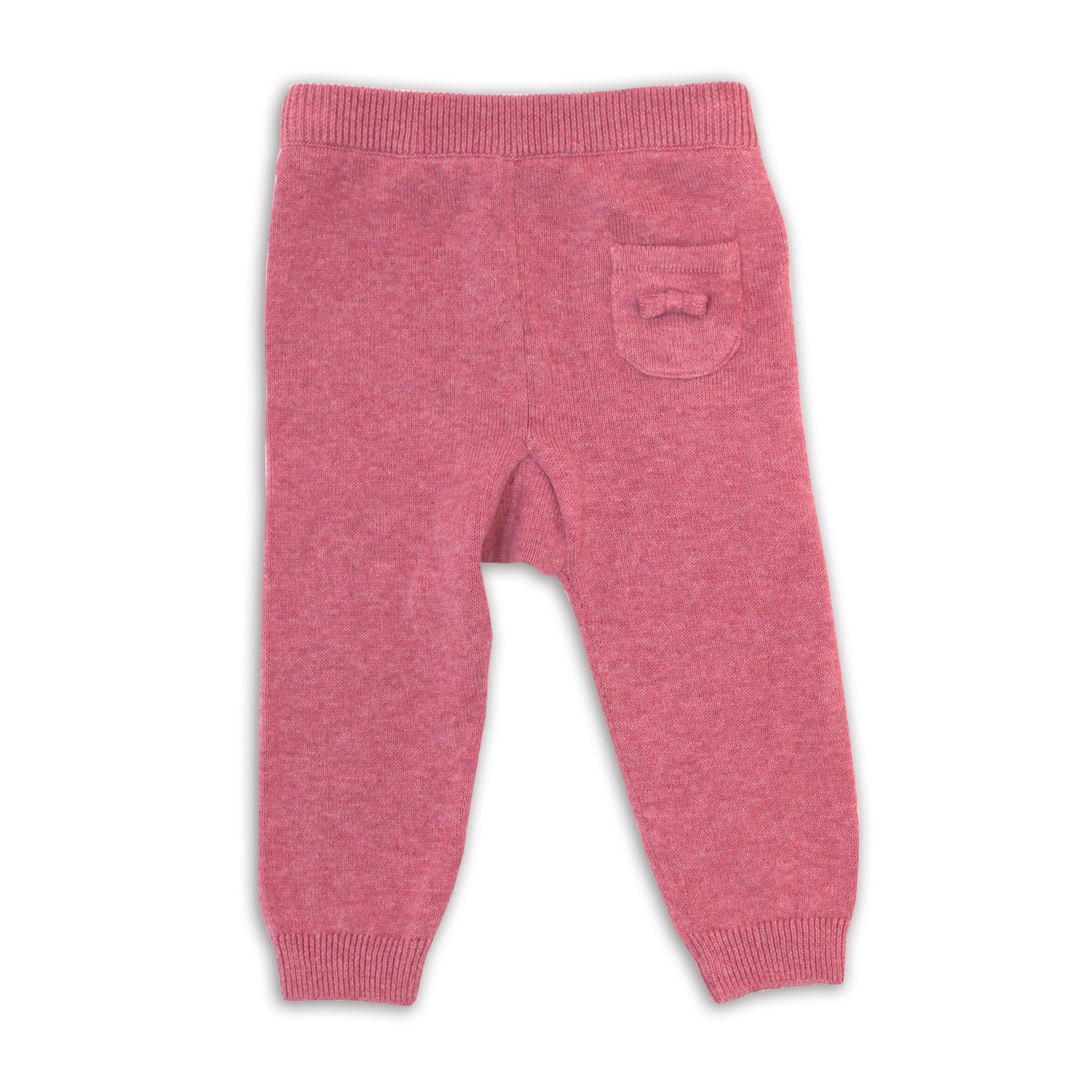 Milan Heather Knit Pocket Baby Legging Pants