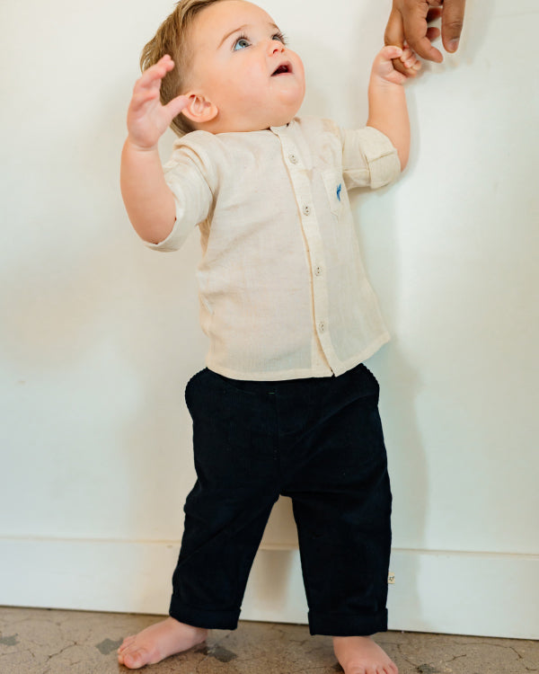 Portofino Baby Shirt & Pants Set (Organic Cotton)