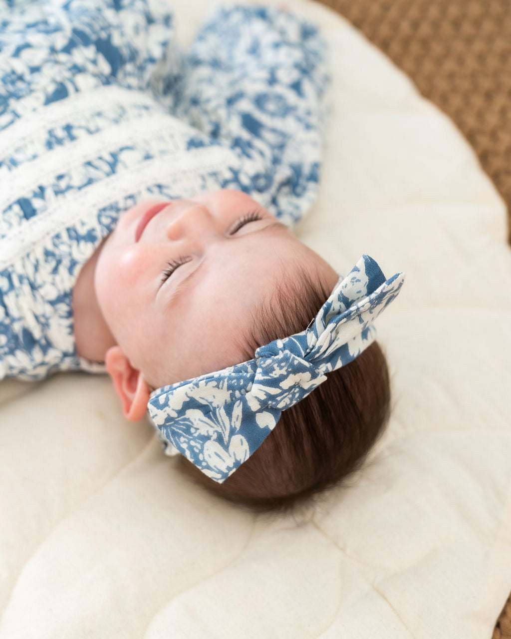 Mykonos Baby Romper & Headband Set (Organic Cotton)