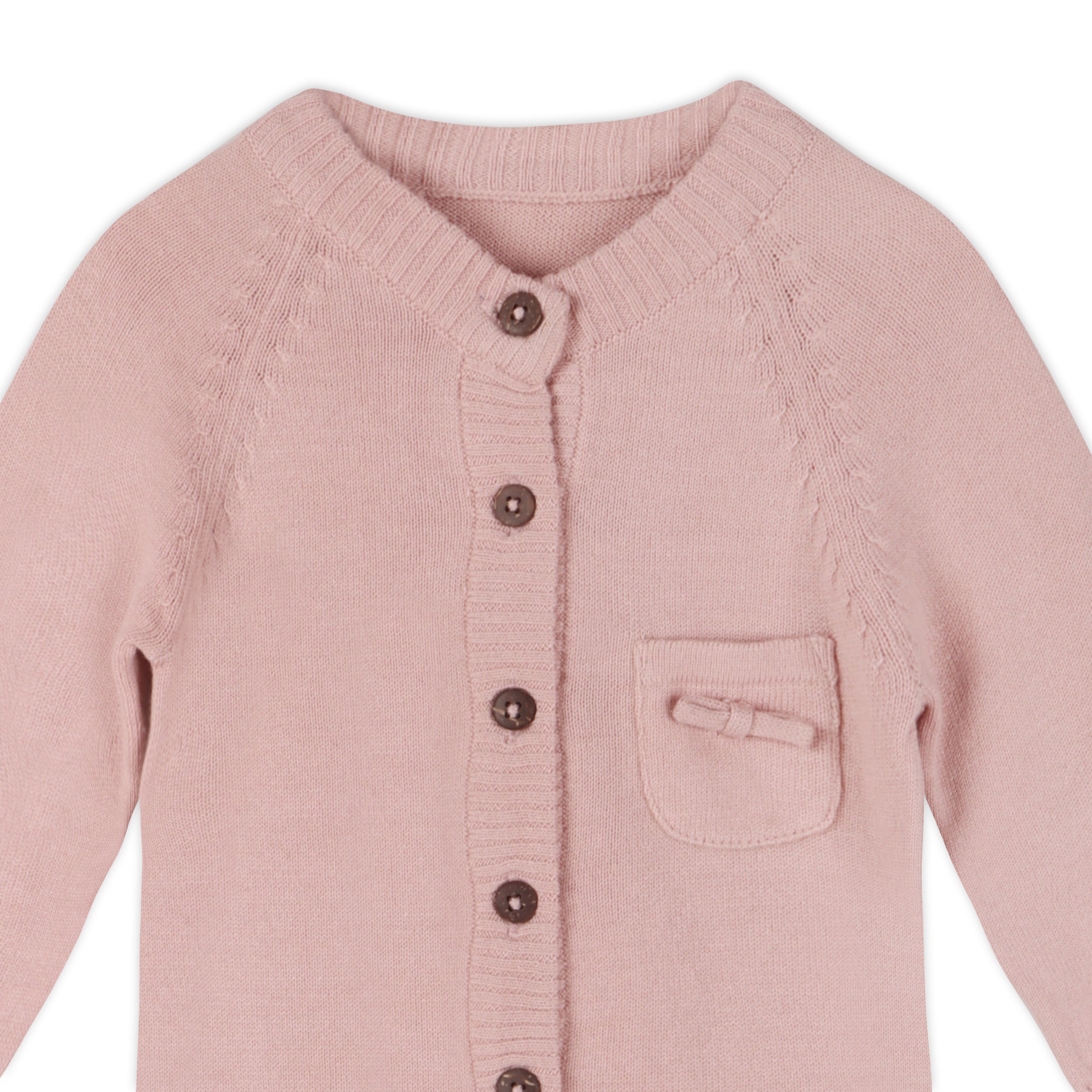 Milan Earthy Knit Classic Button Jumpsuit (Organic Cotton) - 2 Colors