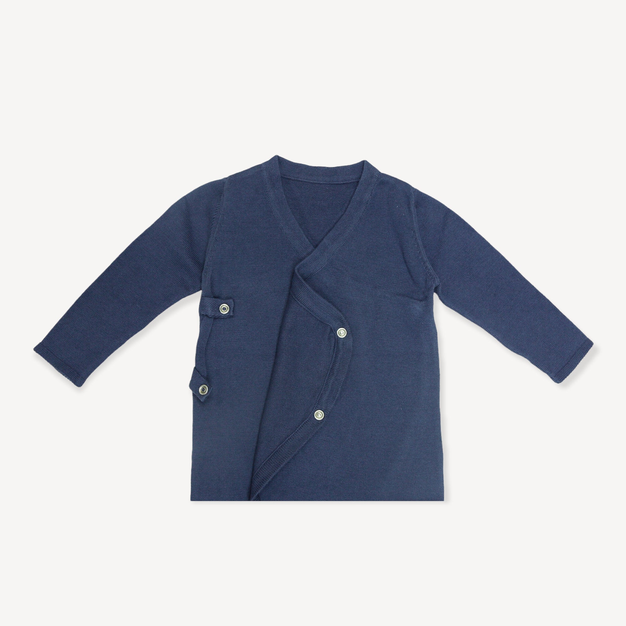 Milan Earthy Sweater Knit Baby Kimono Footie Coverall (Organic Cotton) - 3 Colors