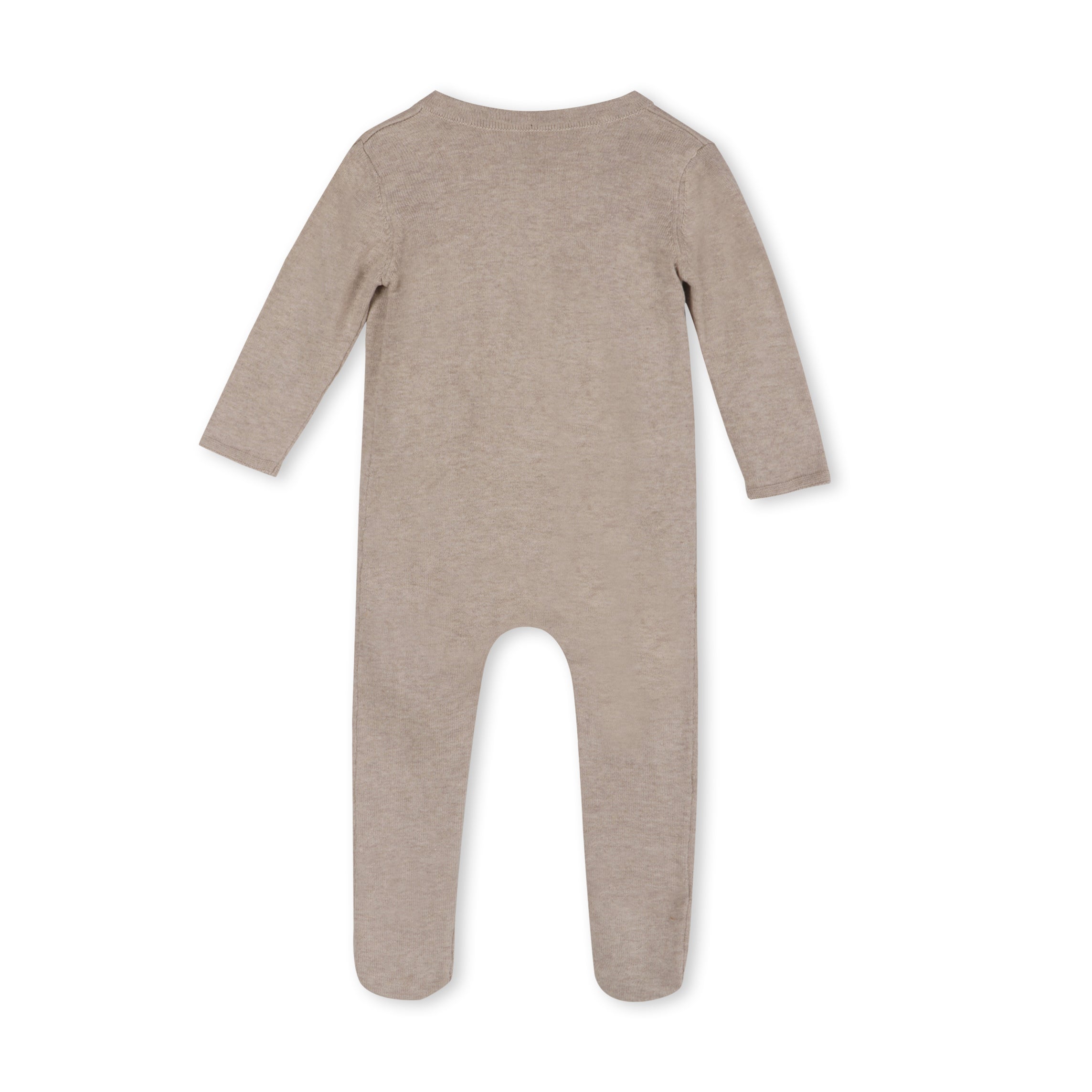 Milan Earthy Sweater Knit Baby Kimono Footie Coverall (Organic Cotton) - 3 Colors
