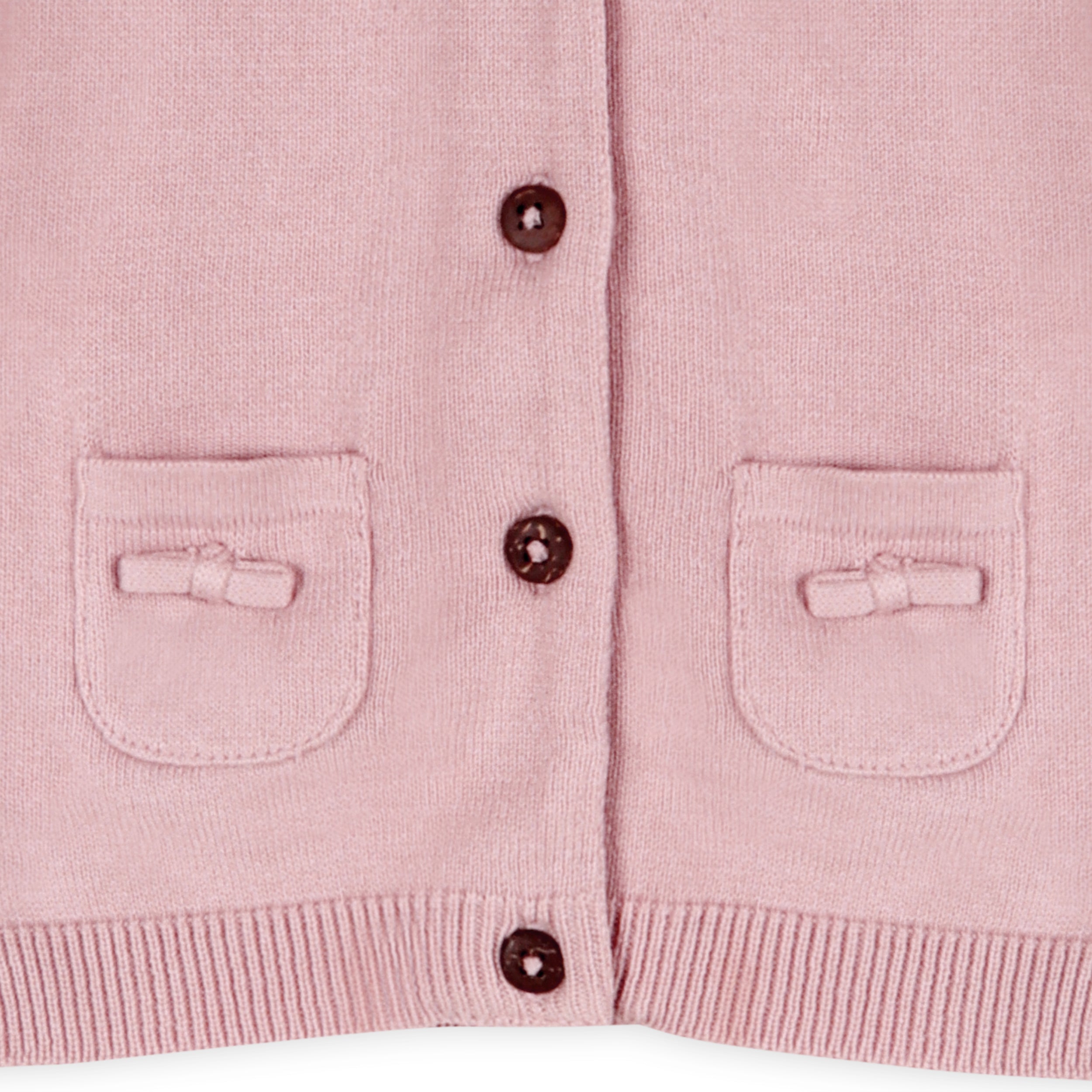 Milan Earthy Baby Button Cardigan Sweater Knit (Organic Cotton) - 3 Colors