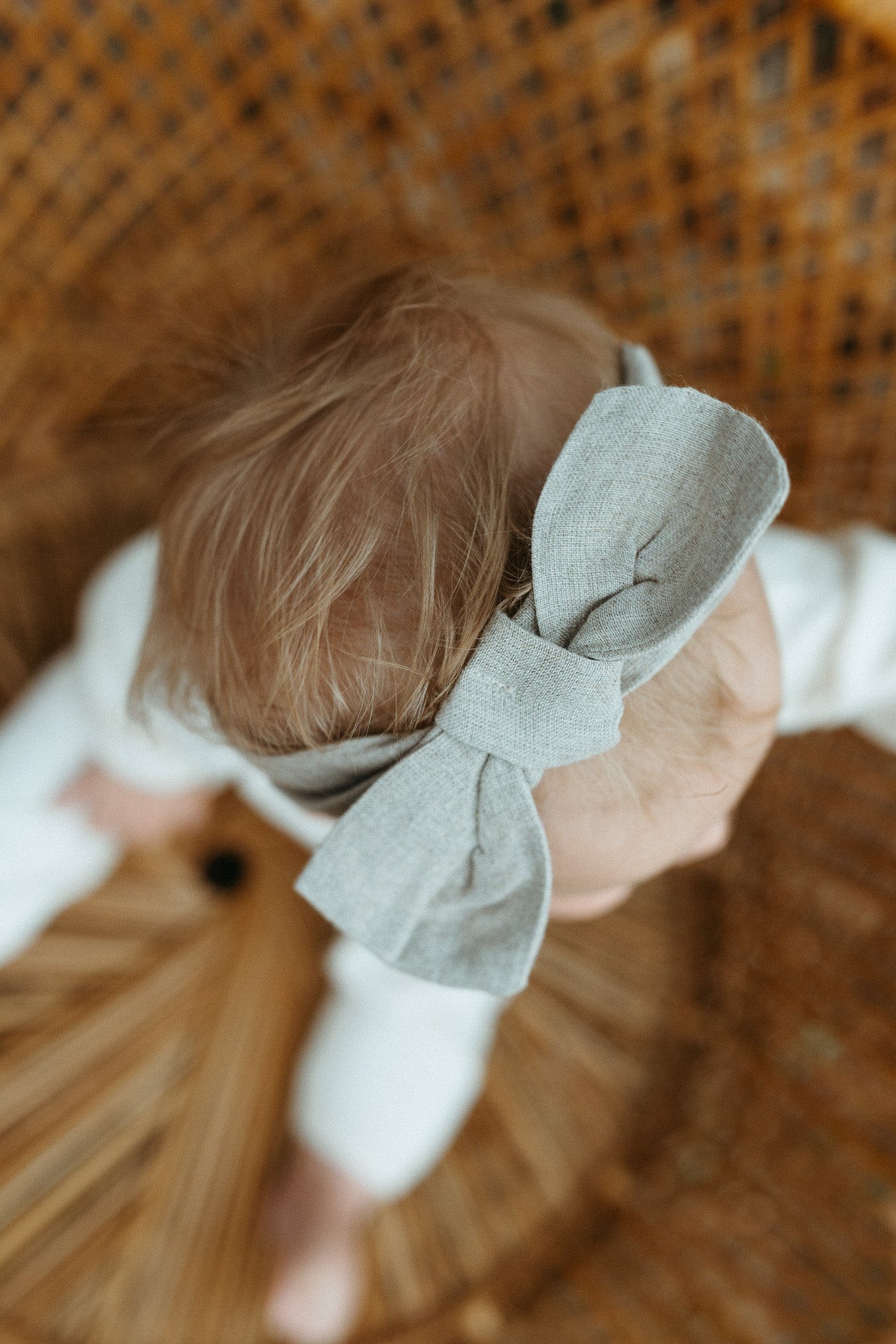 Jolie Bebe Woven Bow Baby Headbands (Organic) 10 Designs