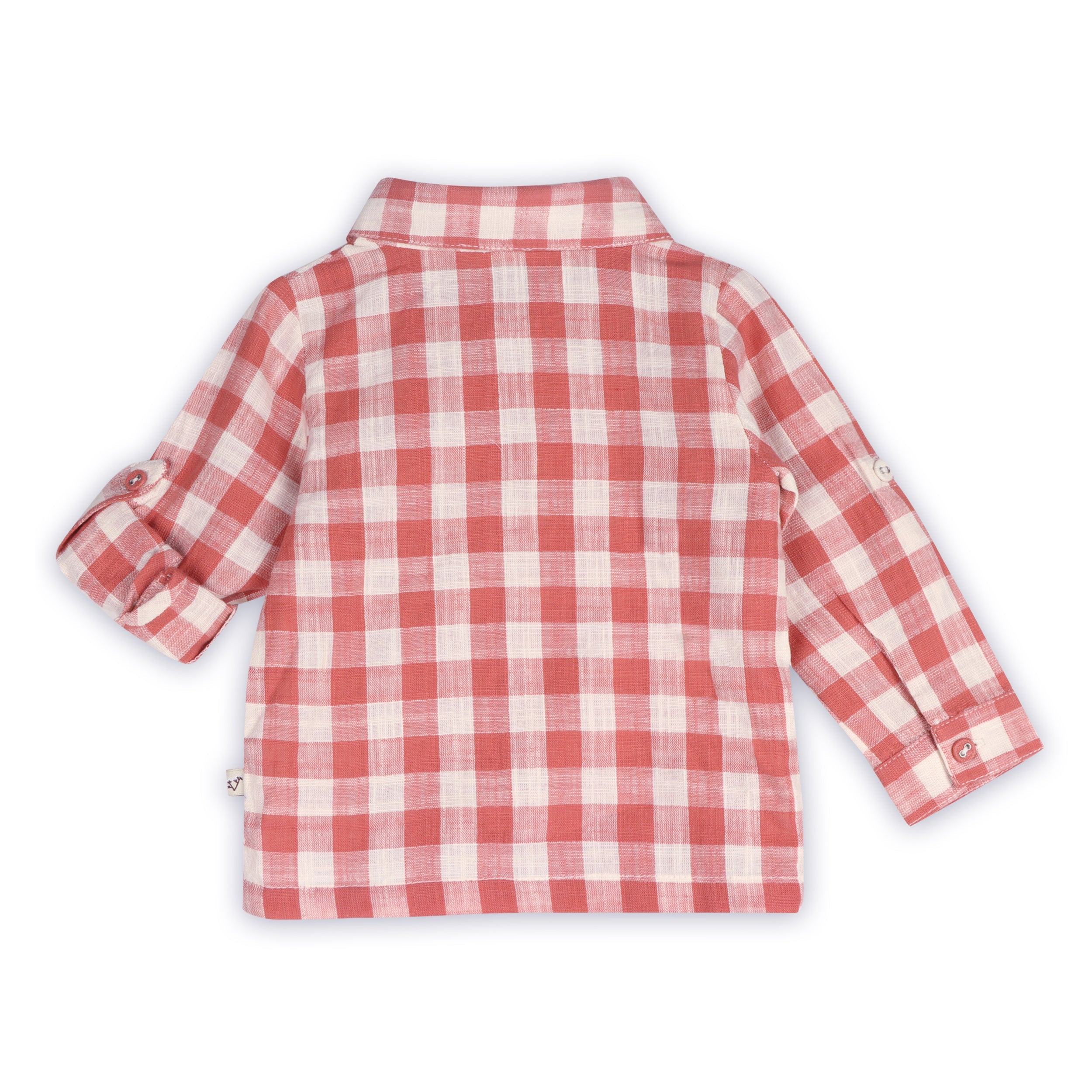Arden Gingham Baby Shirt & Corduroy Pant (Organic Cotton)