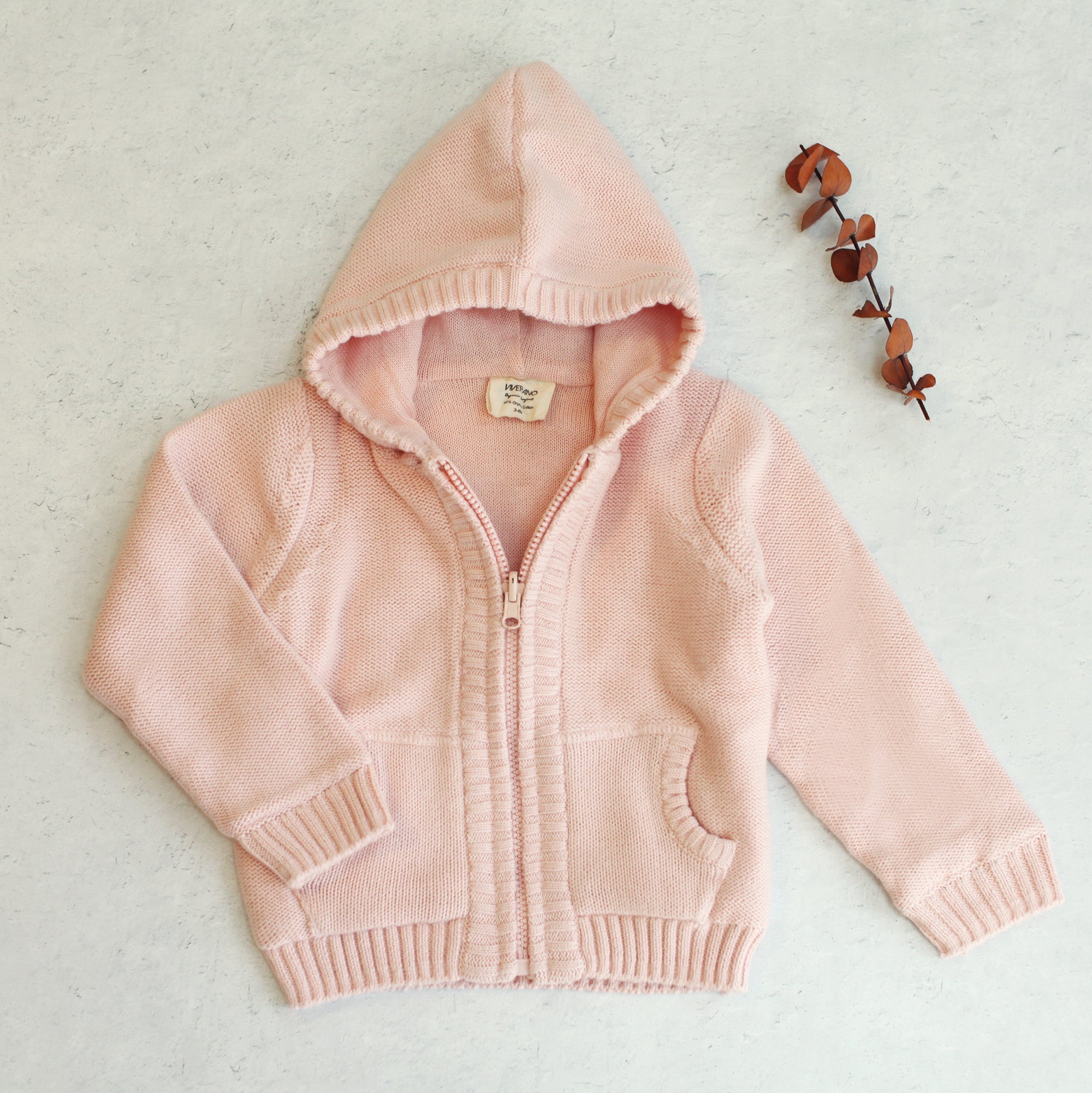Milan Knit Zip Hoodie Jacket (4 Colors)
