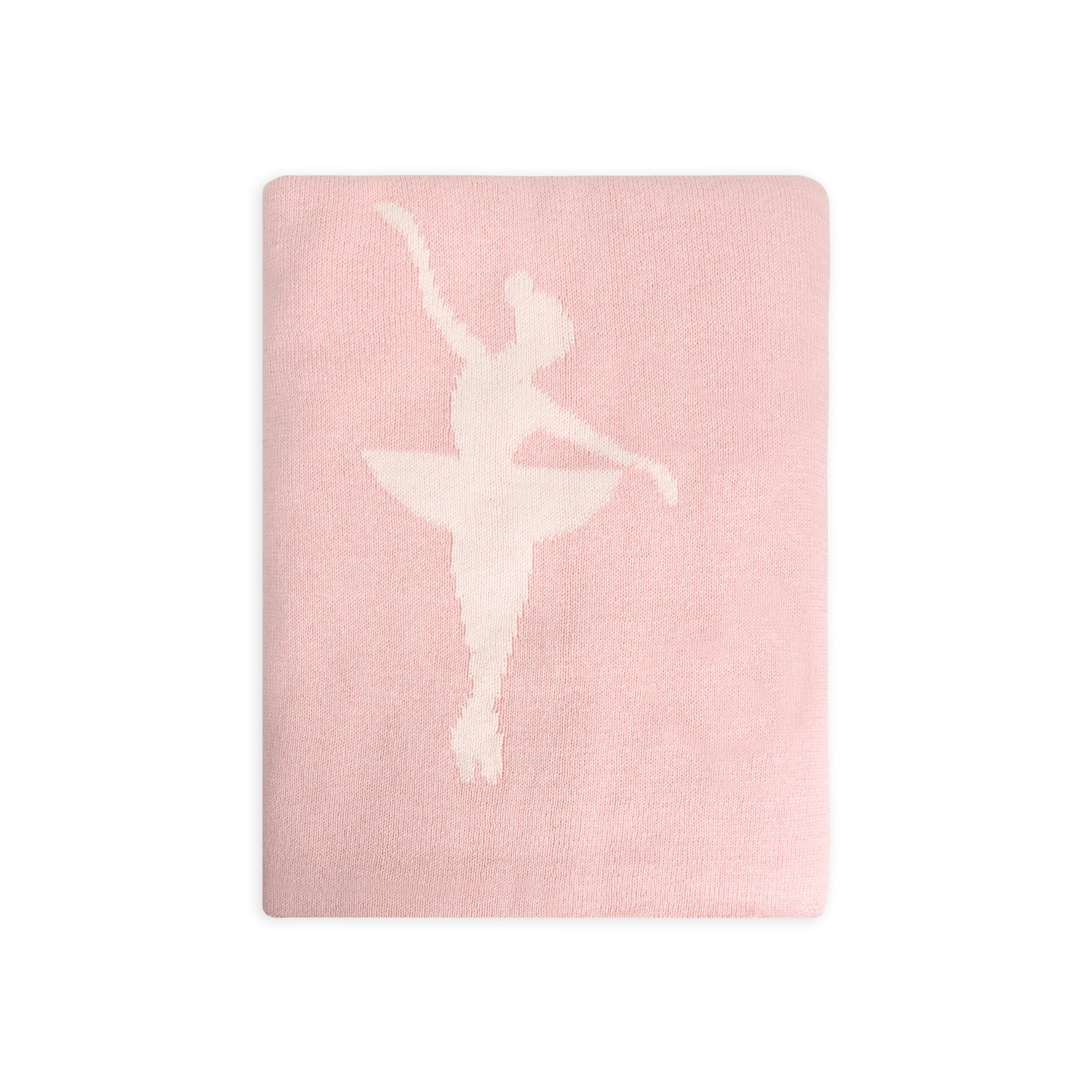 Ballerina Tutu 3D - Jacquard Sweater Knit Baby Blankets (Organic Cotton)