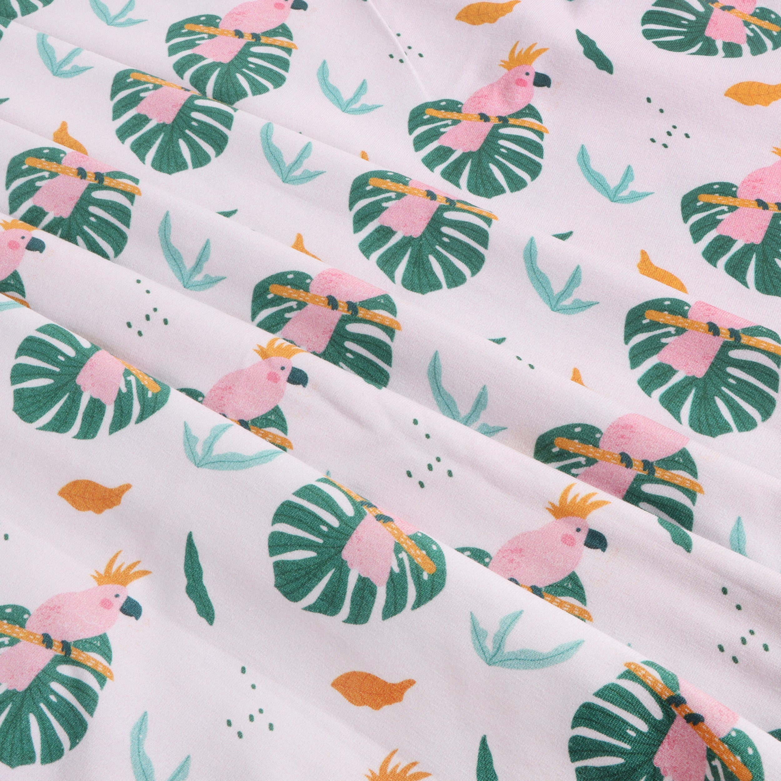 Parrot Reversible Baby Blanket (Organic Jersey)