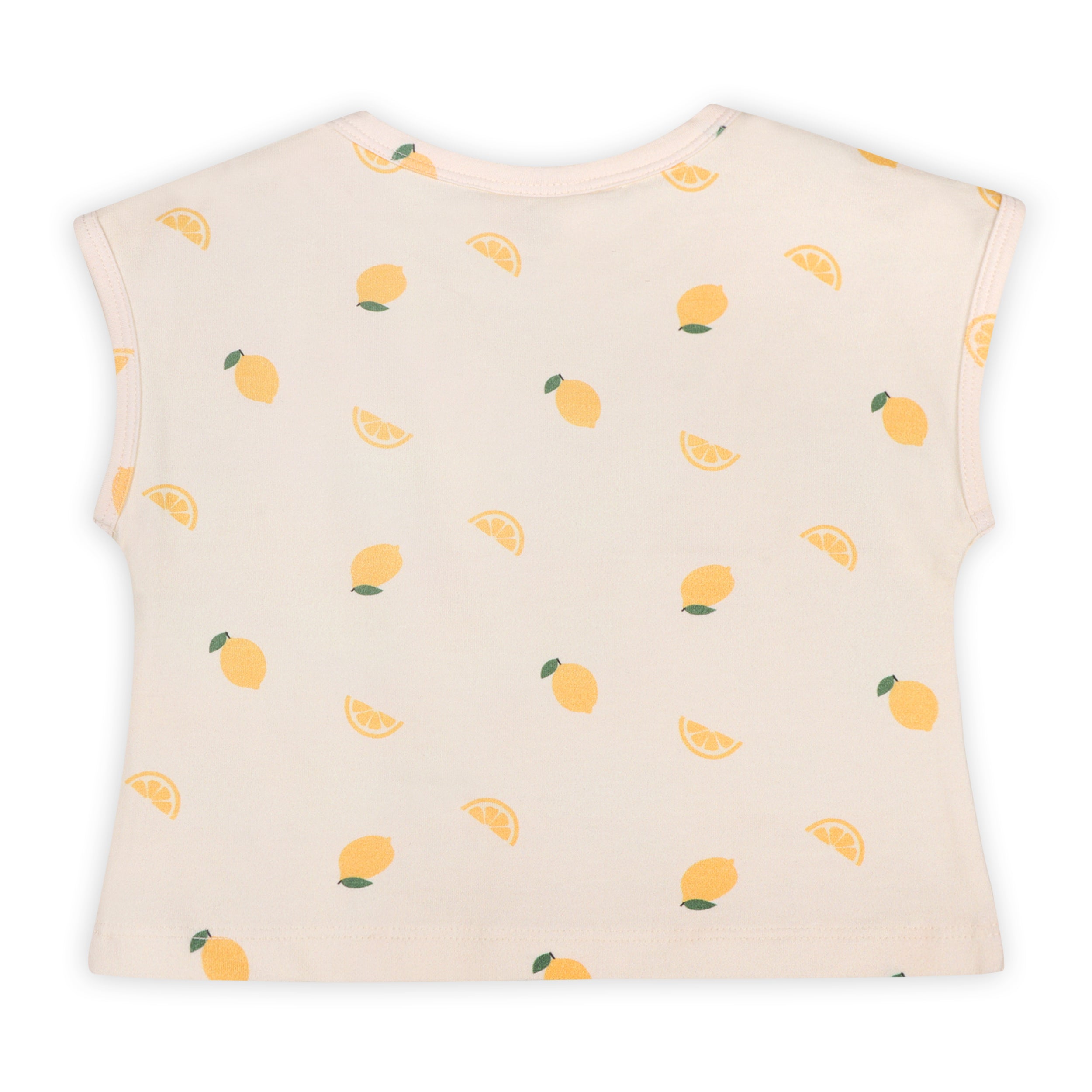 Lemon Baby Shirt Top & Shorts Set (Organic Jersey)