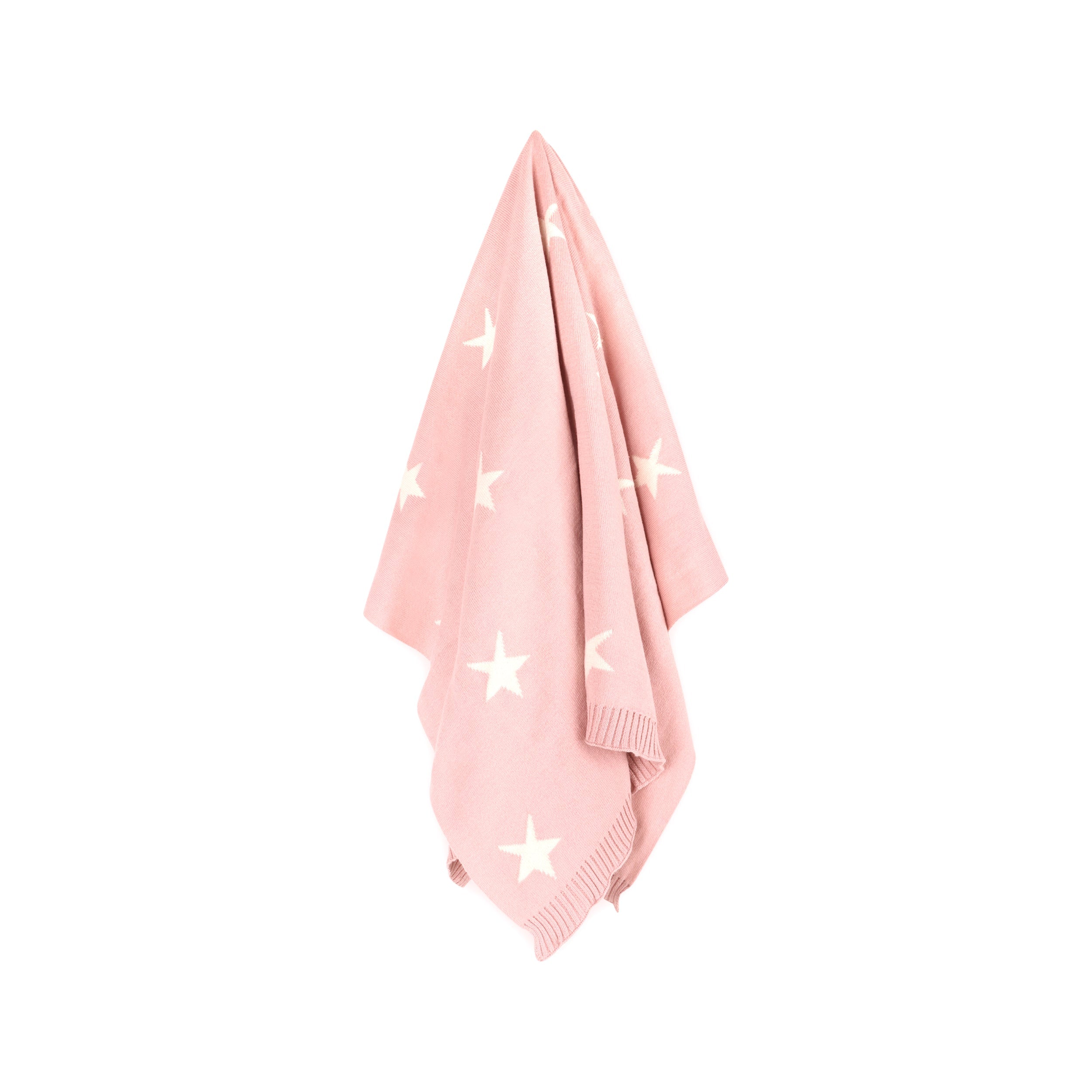 Stars - Reversible Sweater Knit Baby Blankets (Organic Cotton) 3 Colors