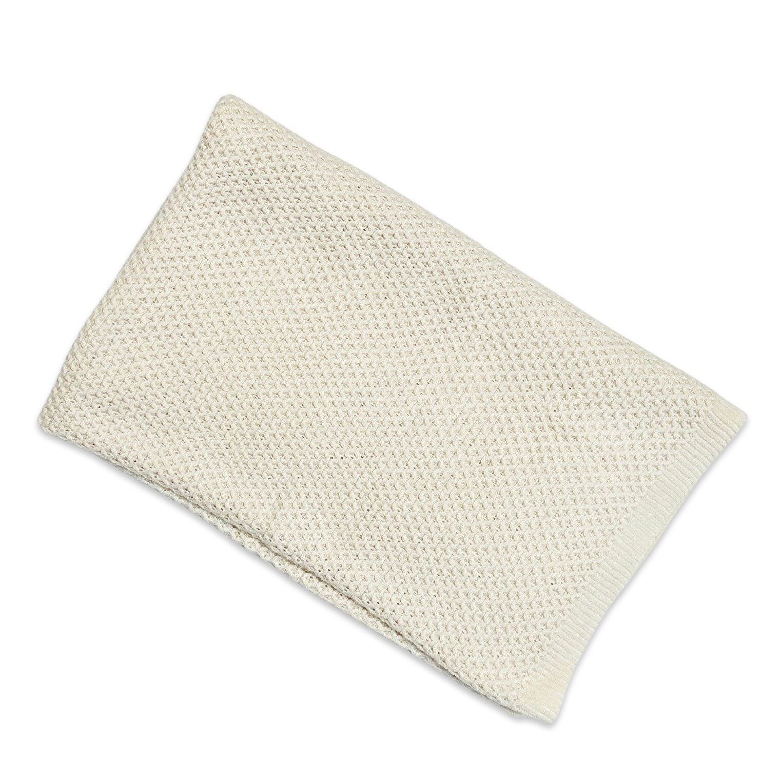 Quincy Soft Sweater Knit Baby Blanket (Organic Cotton)