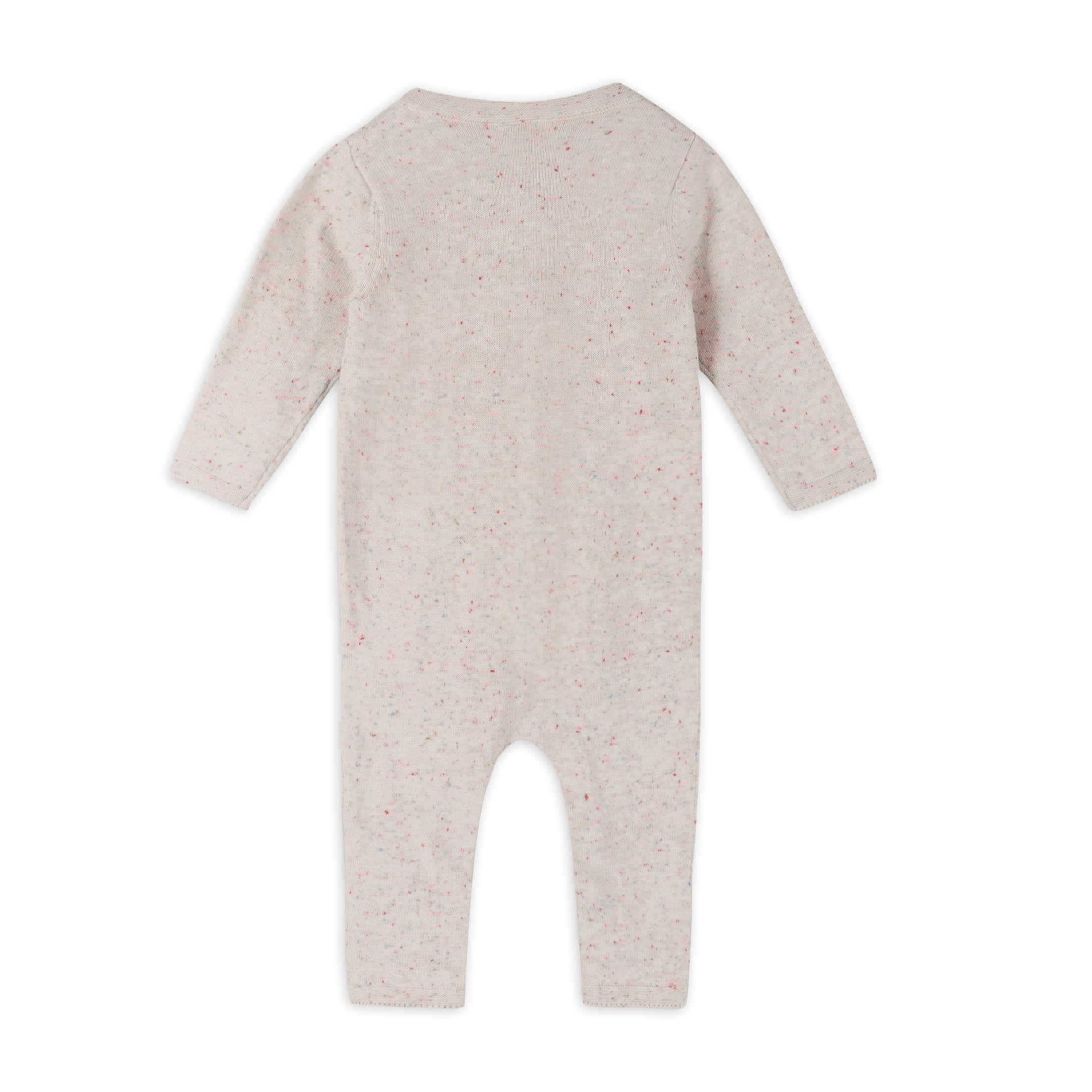 Pointelle Knit 2 Pocket Baby Jumpsuit (Organic Cotton) - 2 Colors
