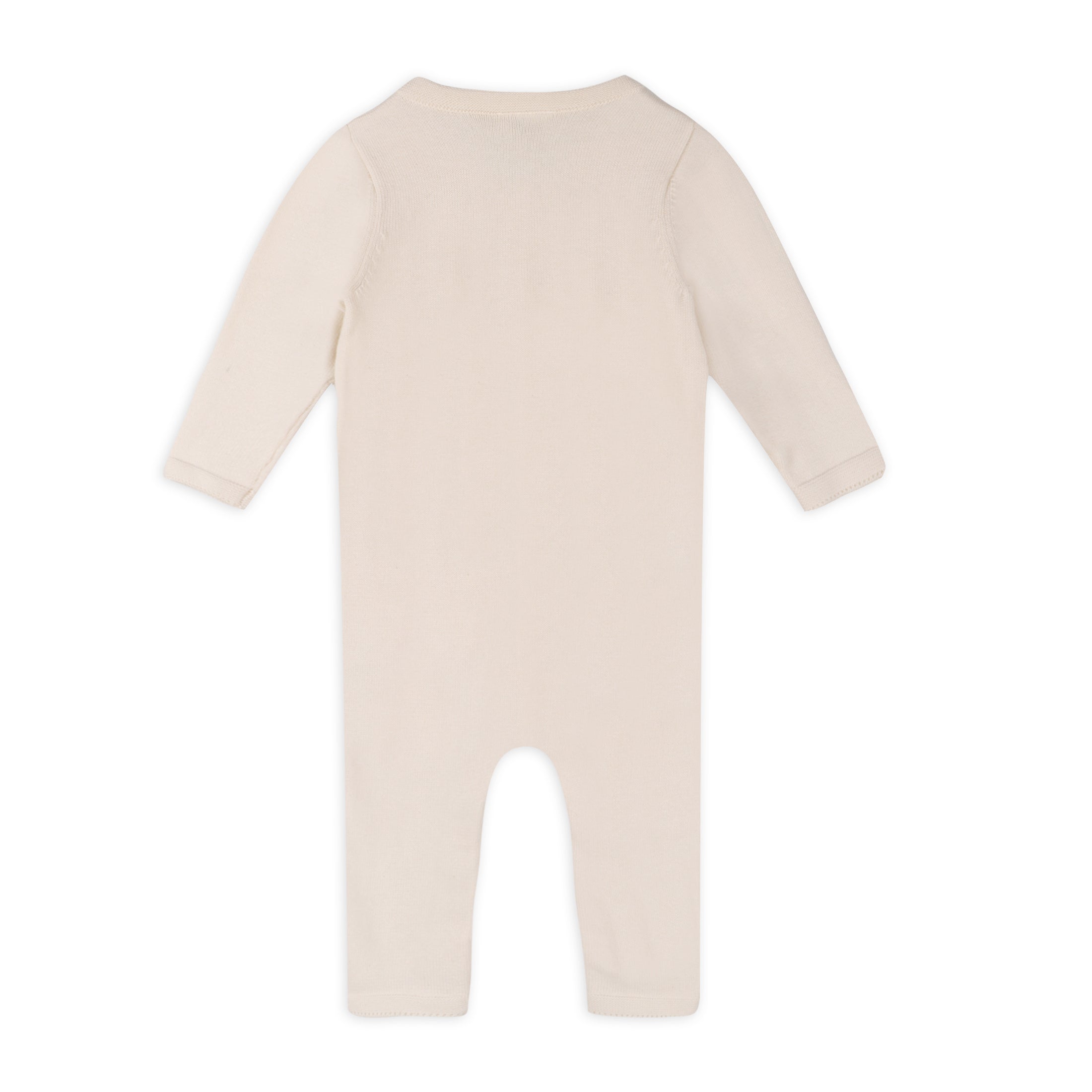 Pointelle Knit 2 Pocket Baby Jumpsuit (Organic Cotton) - 2 Colors