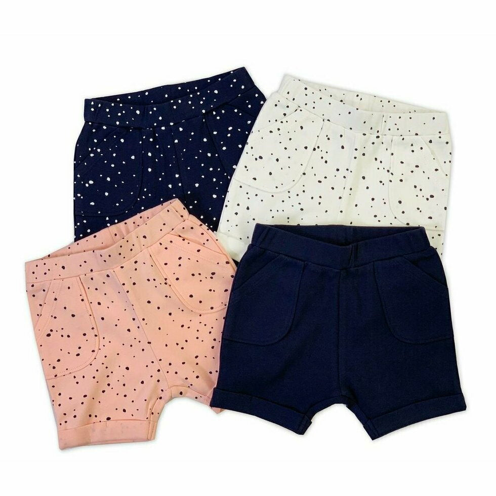 Florence Pebble Baby Shorts (Organic Cotton)