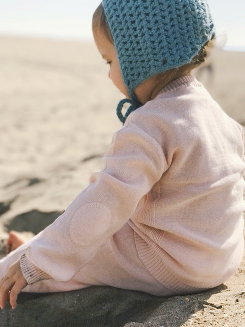 Milan Pastel Button Cardigan Sweater Knit (Organic Cotton)- 5 Colors