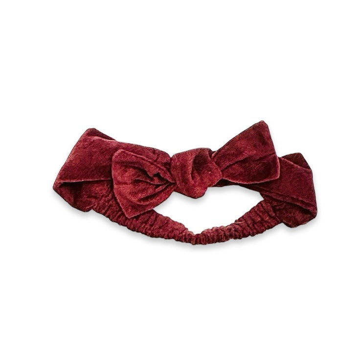 Darling Bow & Elastic Woven Baby Headbands (9 Colors)
