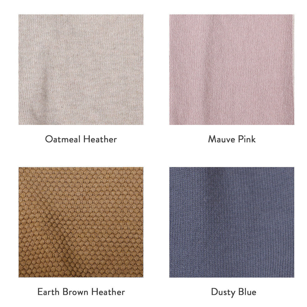 Milan Earthy Sweater Knit Baby Legging Pants (Organic Cotton) - 4 Colors
